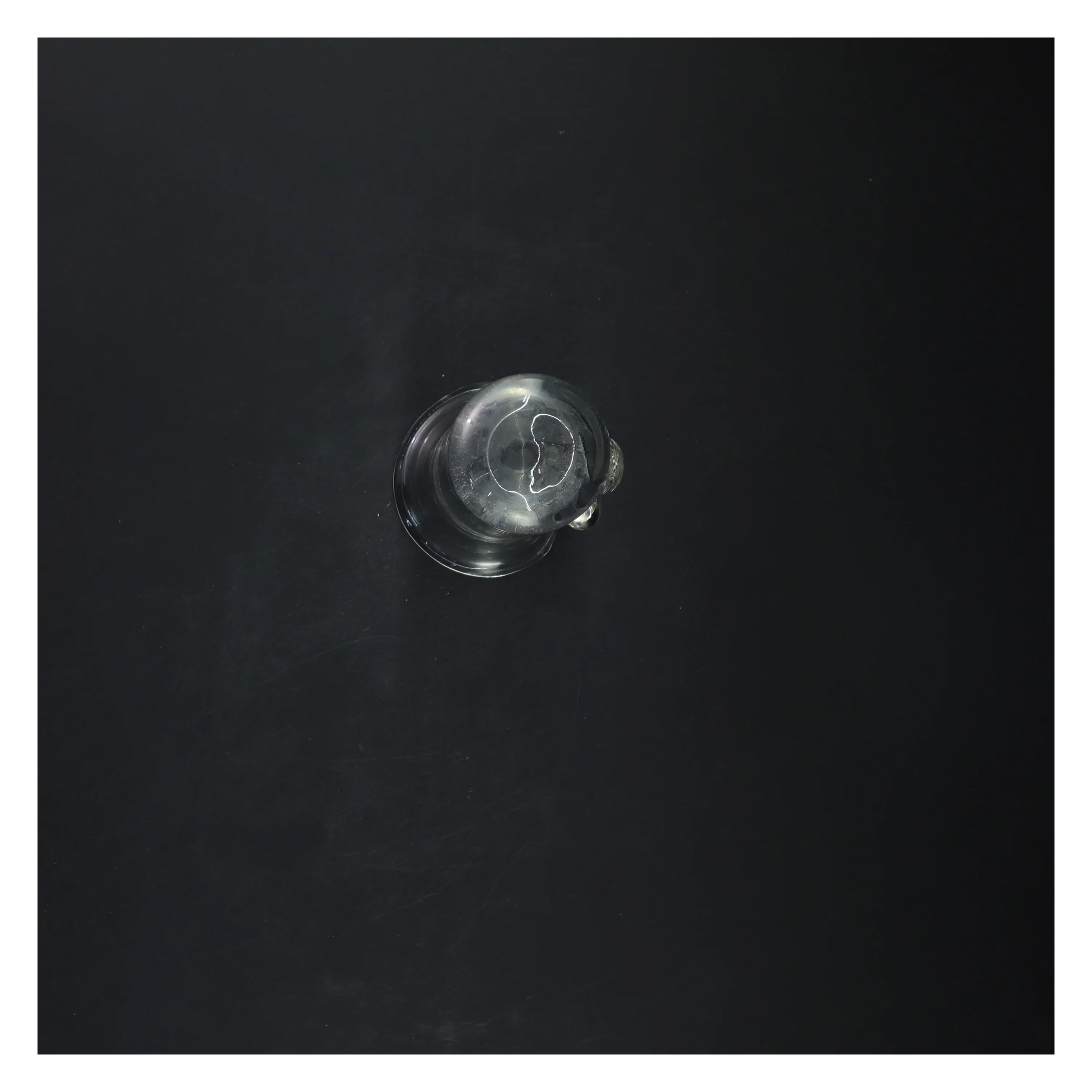 Glasvase (str. 15 cm)fra holmegaard 