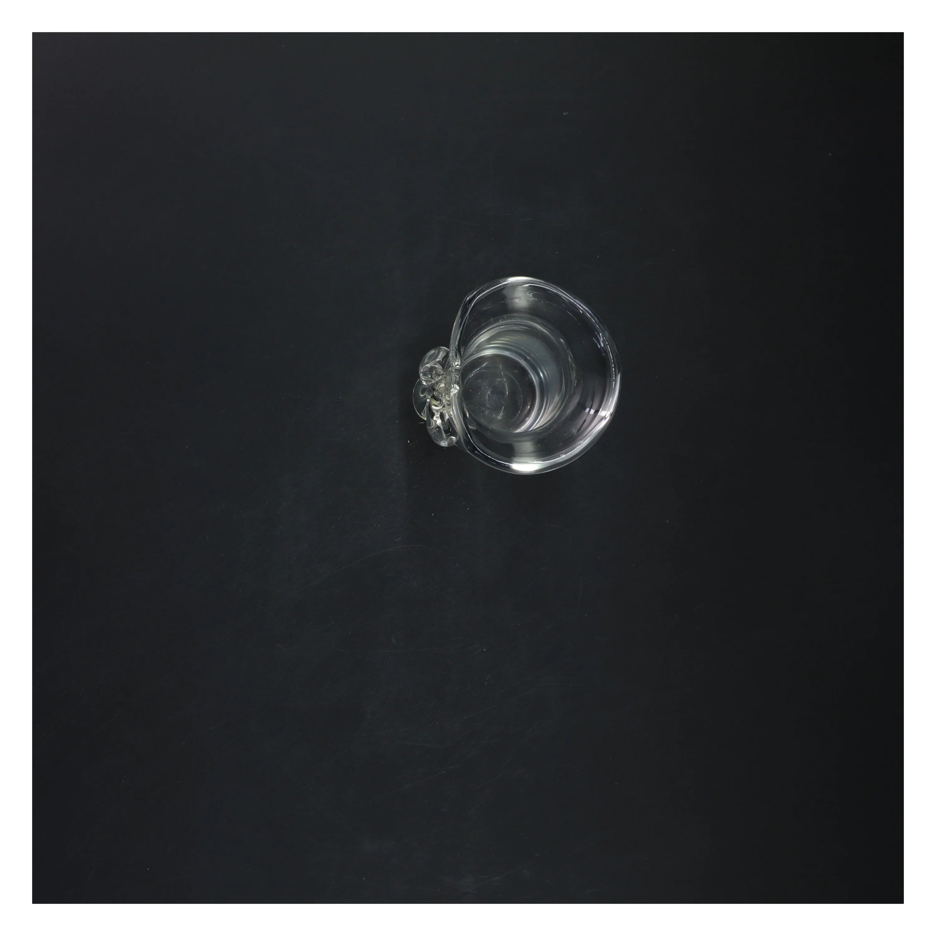 Glasvase (str. 15 cm)fra holmegaard 