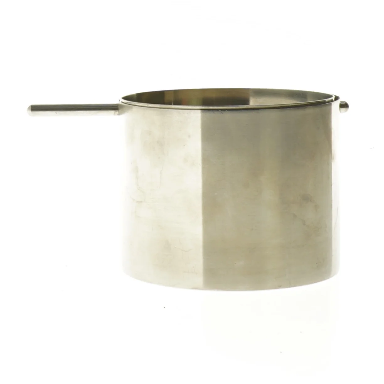 Rustfrit stål askebæger fra Stelton (str. ø 10, 8 cm)