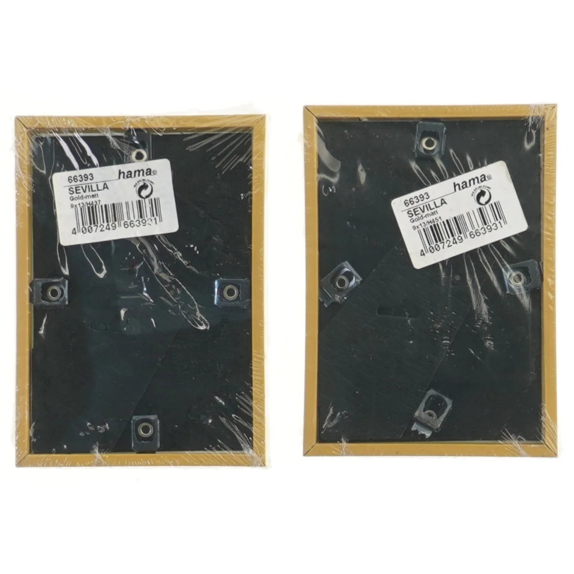 Nye Metal billedrammer 9x13 cm fra hama (str. 2 styk, 9x13 cm)