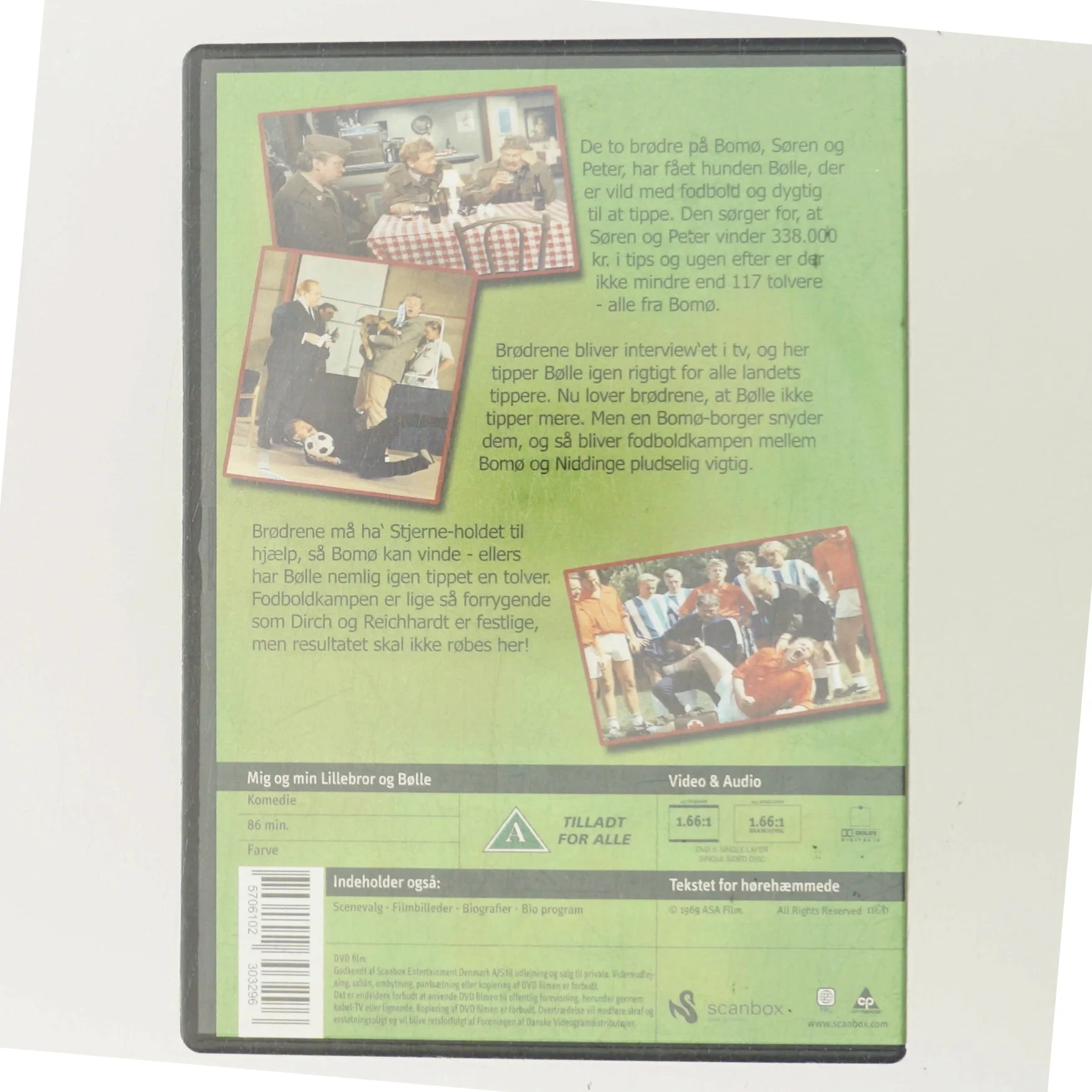 Mig og Min Lillebror og B med Dirch Passer (DVD)