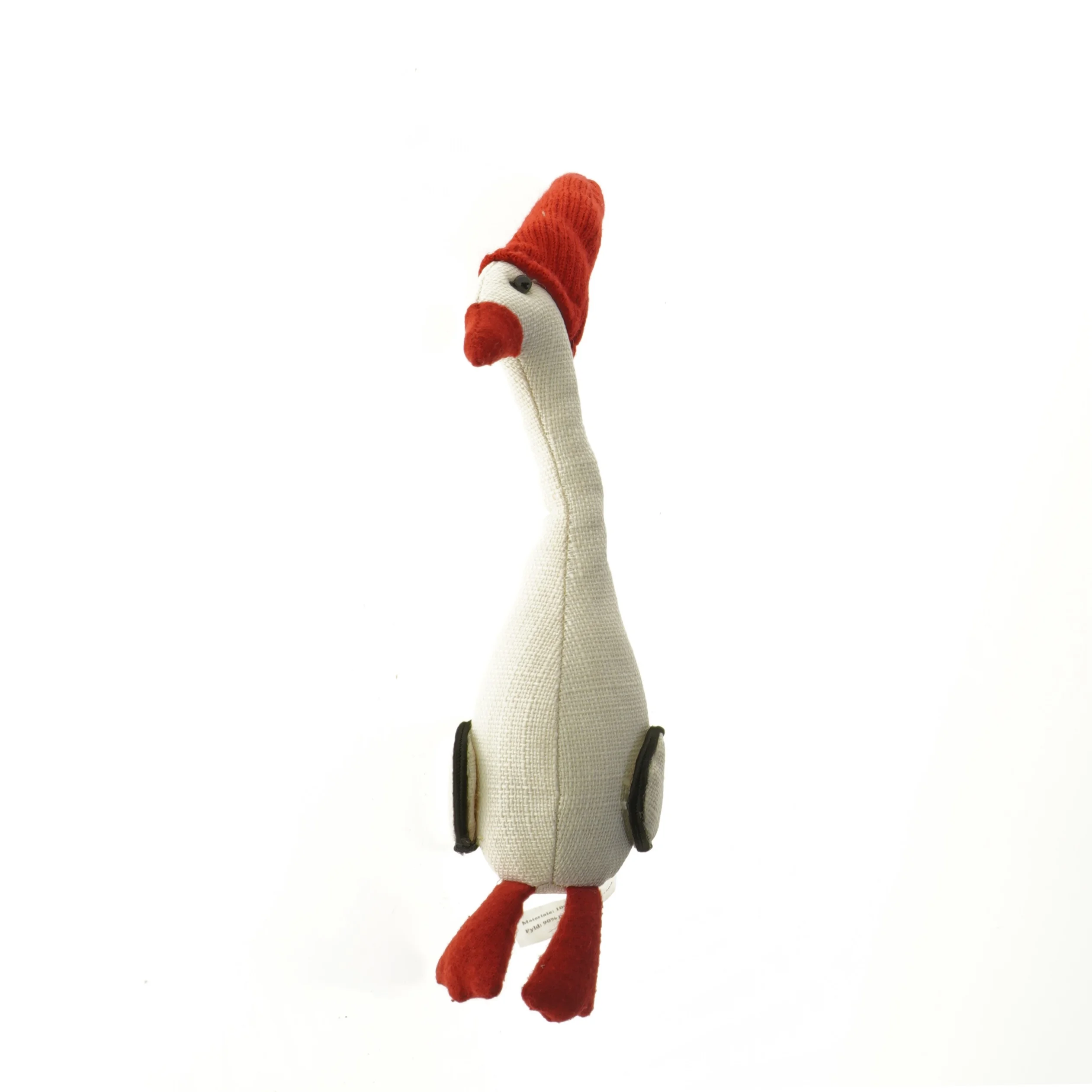 Gås med nissehue (str. 20 cm)