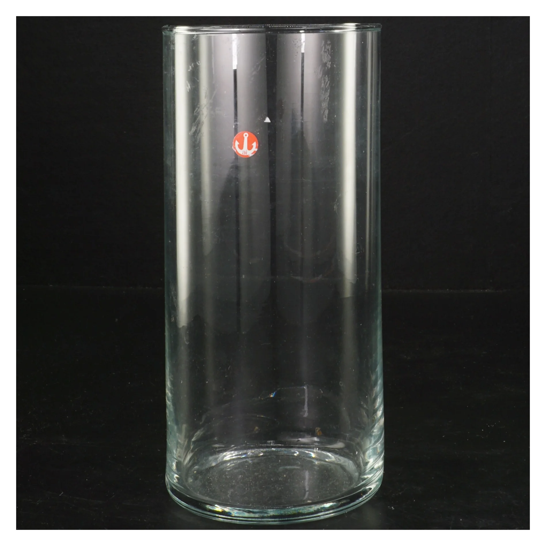 Ny Cylindrisk glasvase fra Ai (str. Ø 9x19 cm)