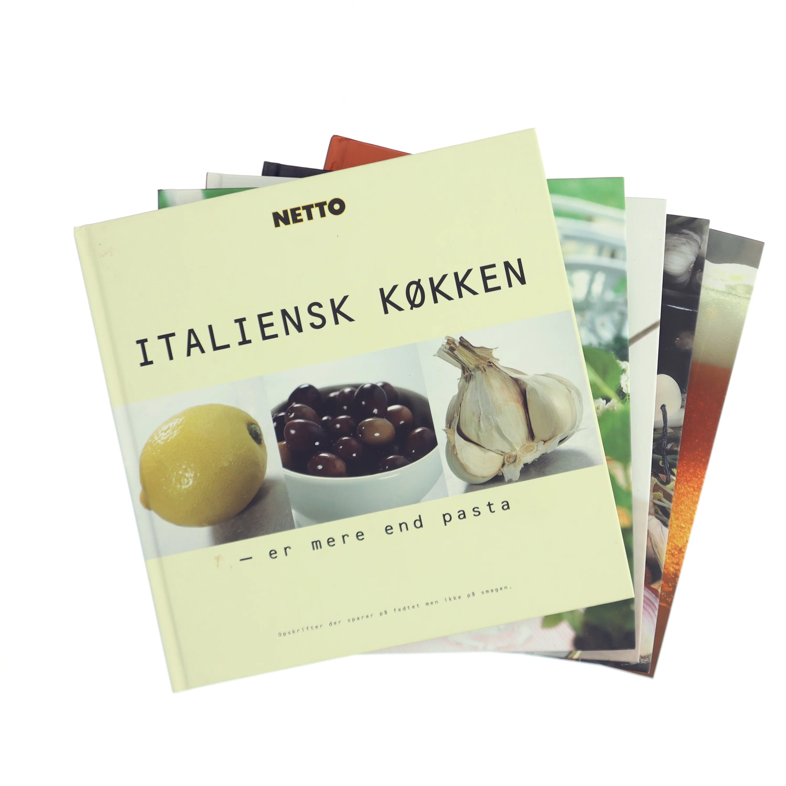 5 nye nettobøger bl.a.Italiensk køkken - er mere end pasta af Ukendt (Bog)