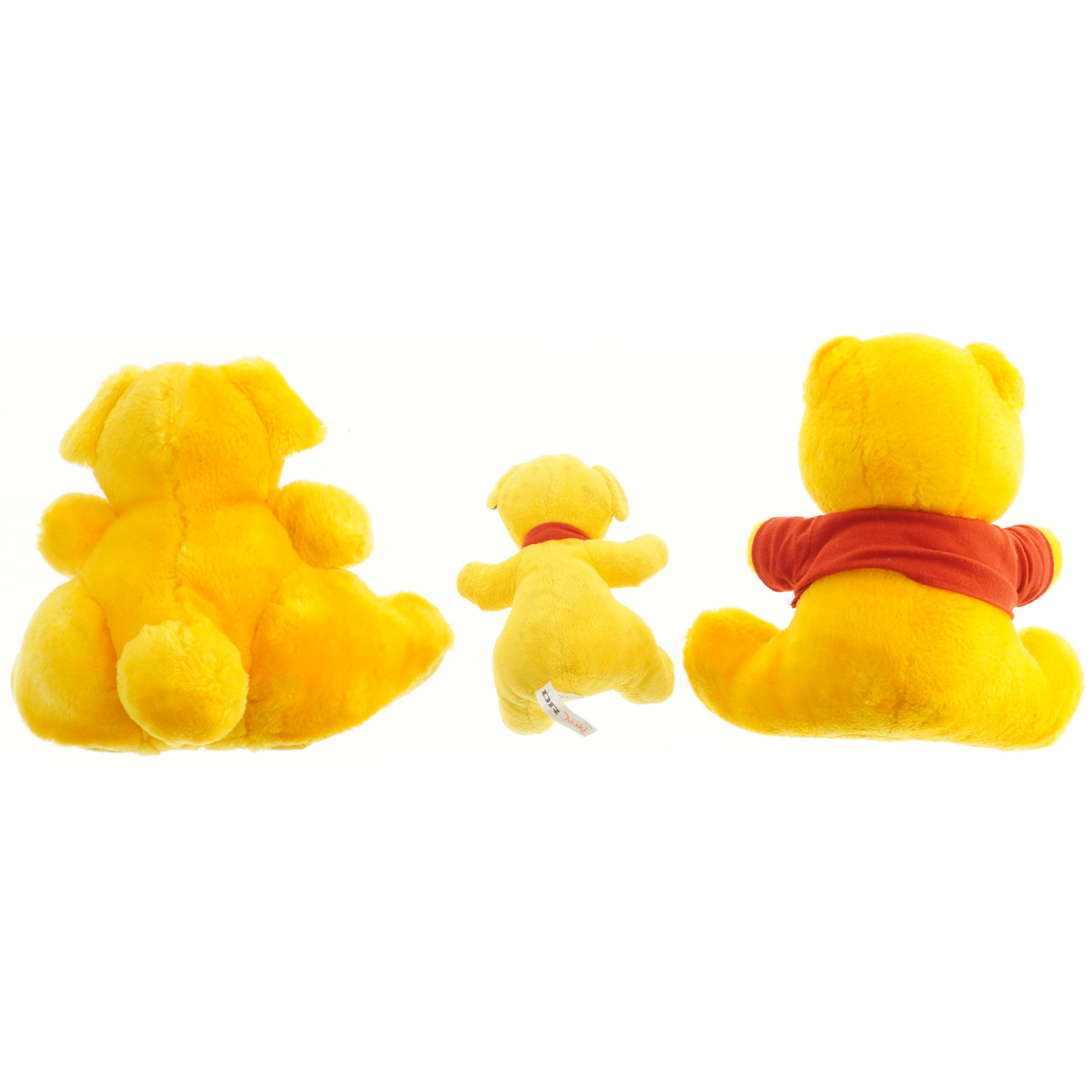 Winnie the Pooh og venner bamser (str. 16, 24 og 22 cm)