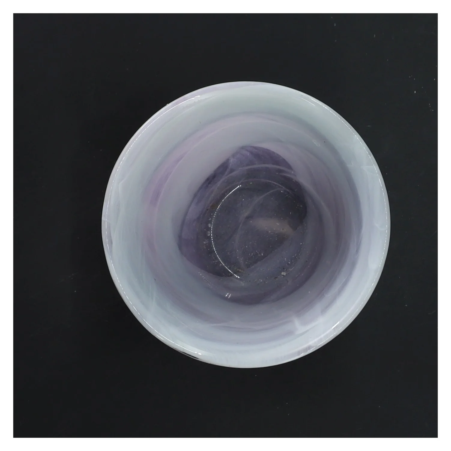 Lilla glasvase/urtepotteskjuler (str. Ø 10xh 9,5 cm)