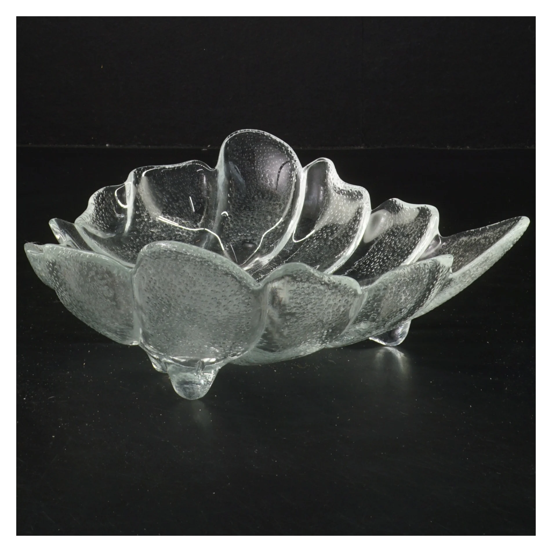 Glas fad fra holmegaard (str. Ø 20,5 cm)