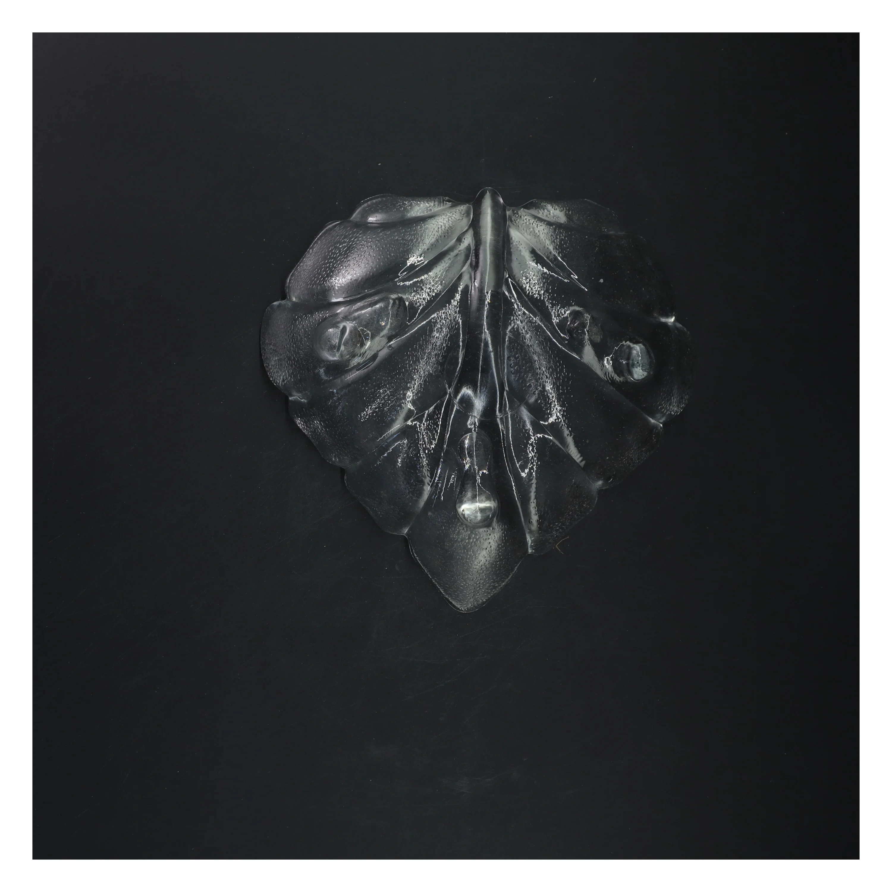 Glas fad fra holmegaard (str. Ø 20,5 cm)