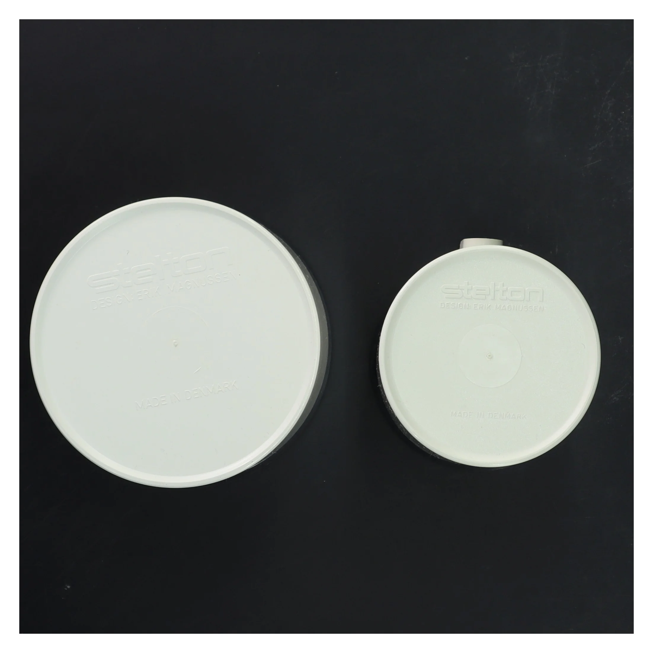 Stelton opbevaringsbøtter fra Stelton (str. Ø 11 & 8 cm længde 6x10 cm) sukker og flødekande