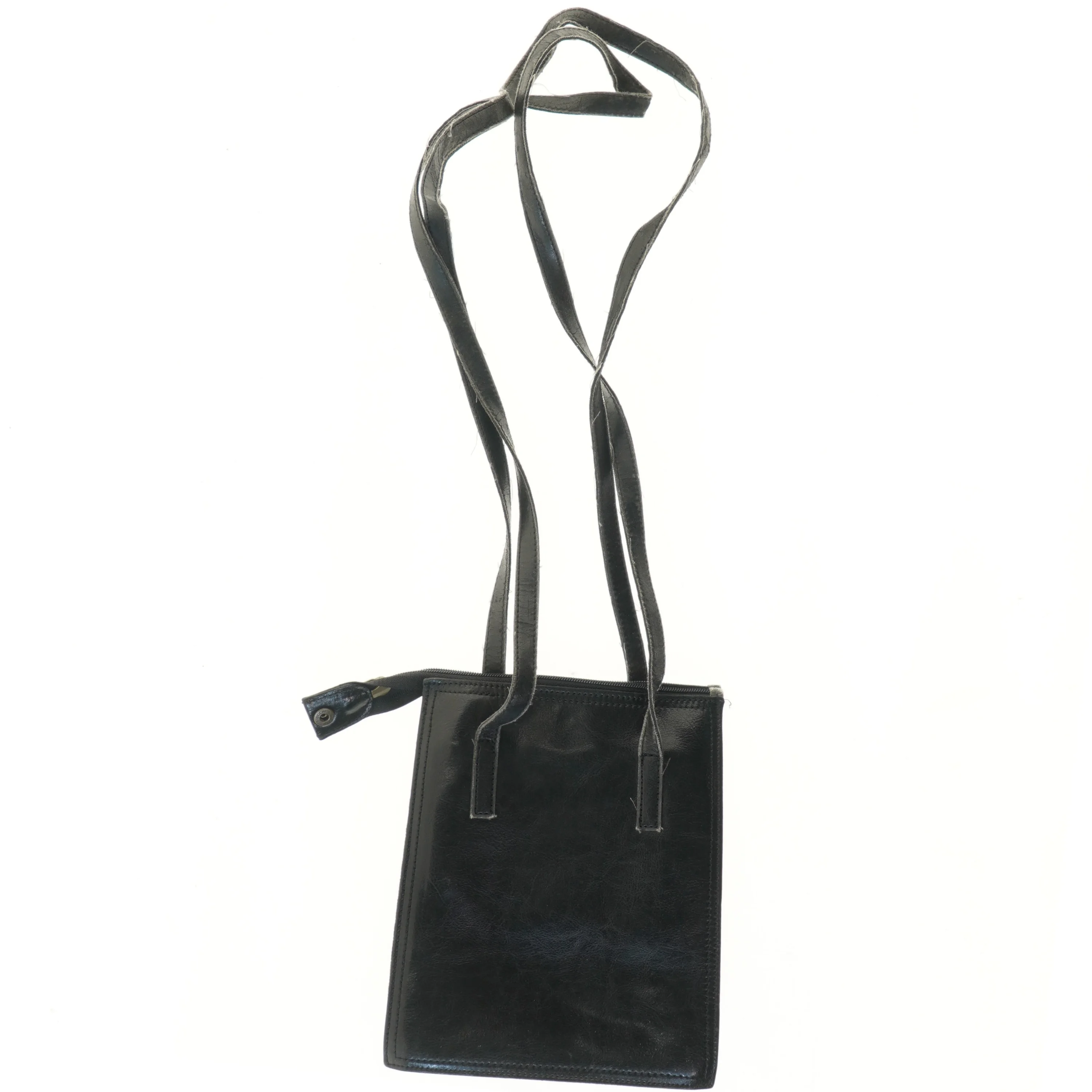 Sort skuldertaske fra G. Bruni (str. 24x19 cm)