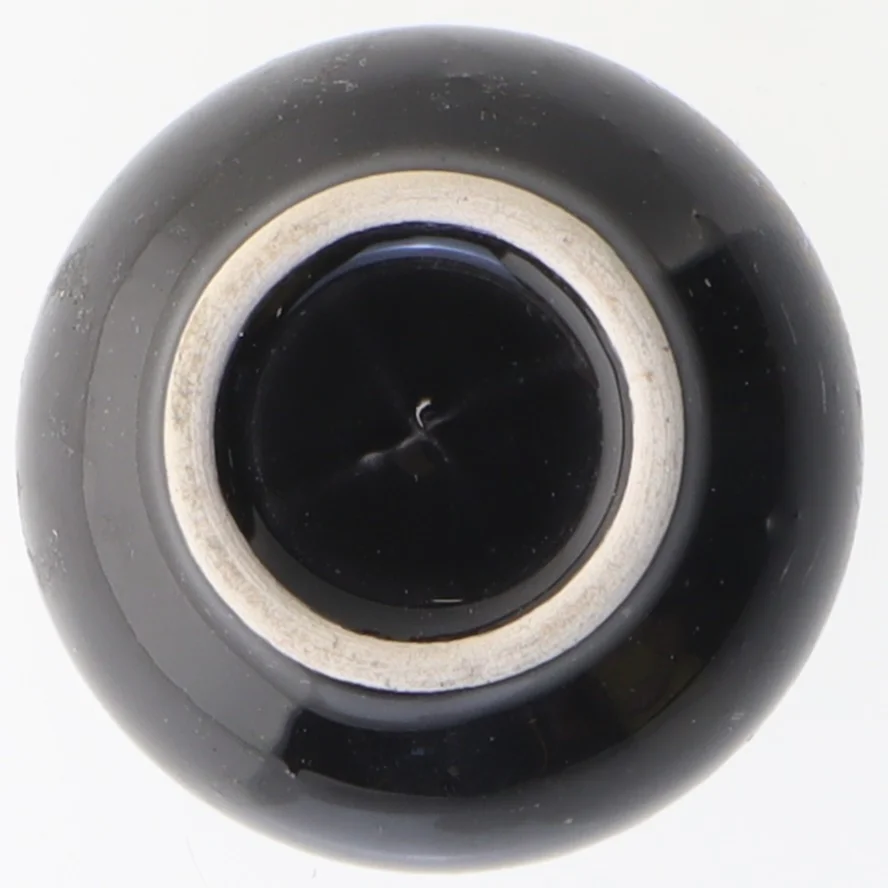 Dekorativ krukke med peacock design (str. Ø 5 cm)