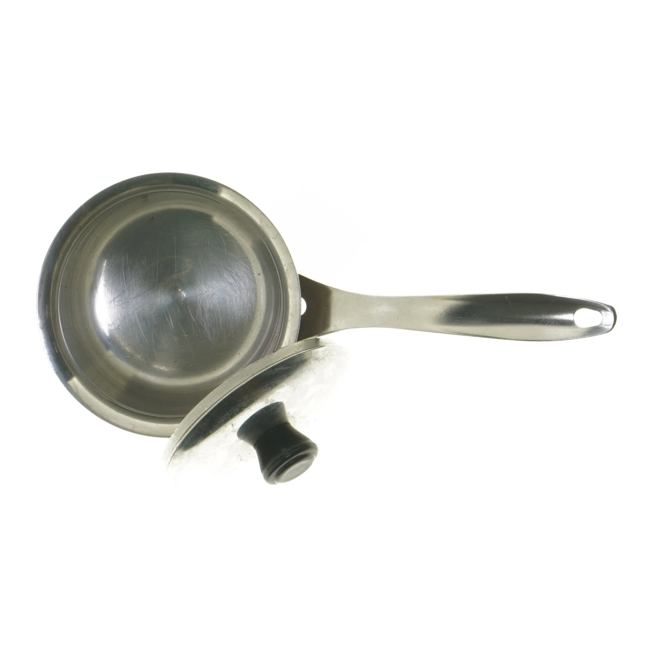 Kobbersaucegryde med låg (str. Ø 10 cm)