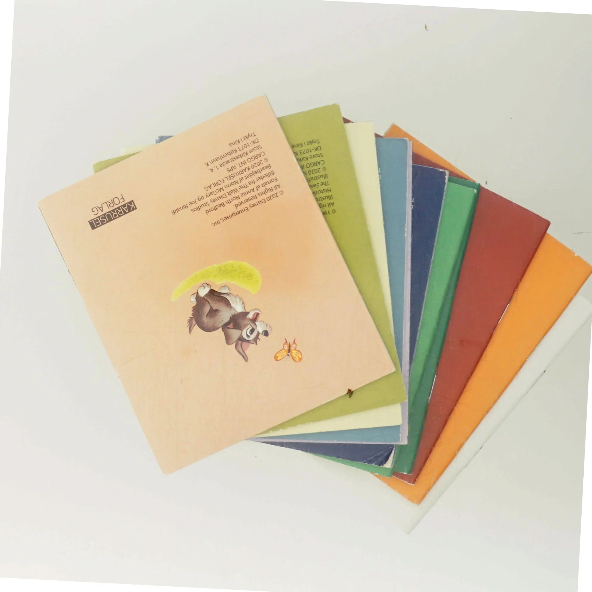 Børnebøger fra disney bl. A.Biler 