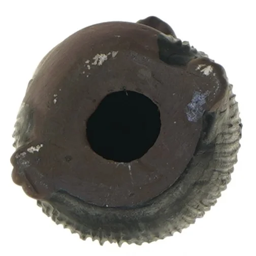 Dekorativ pindsvinfigur i keramik (str. 8 cm)