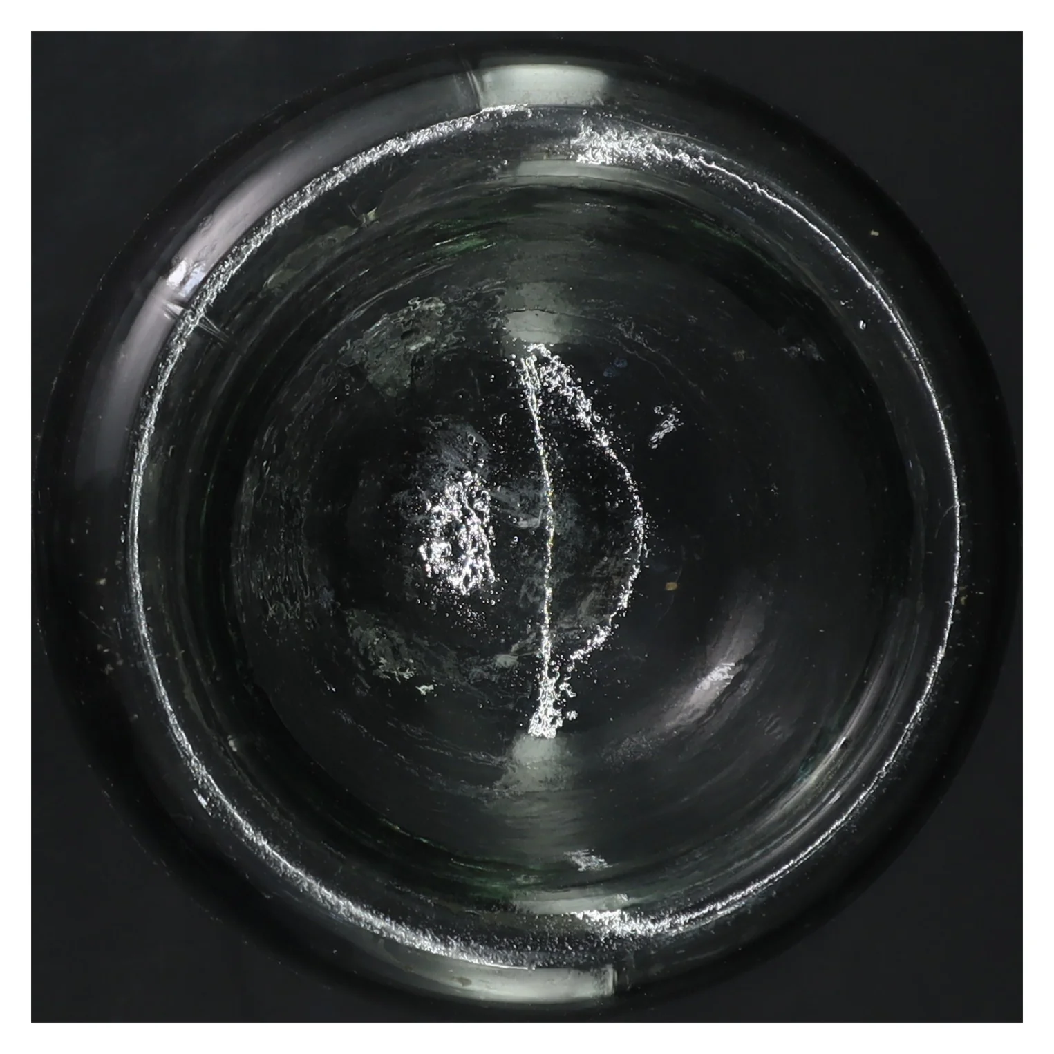 Glasflaske med logo (str. 23 cm)