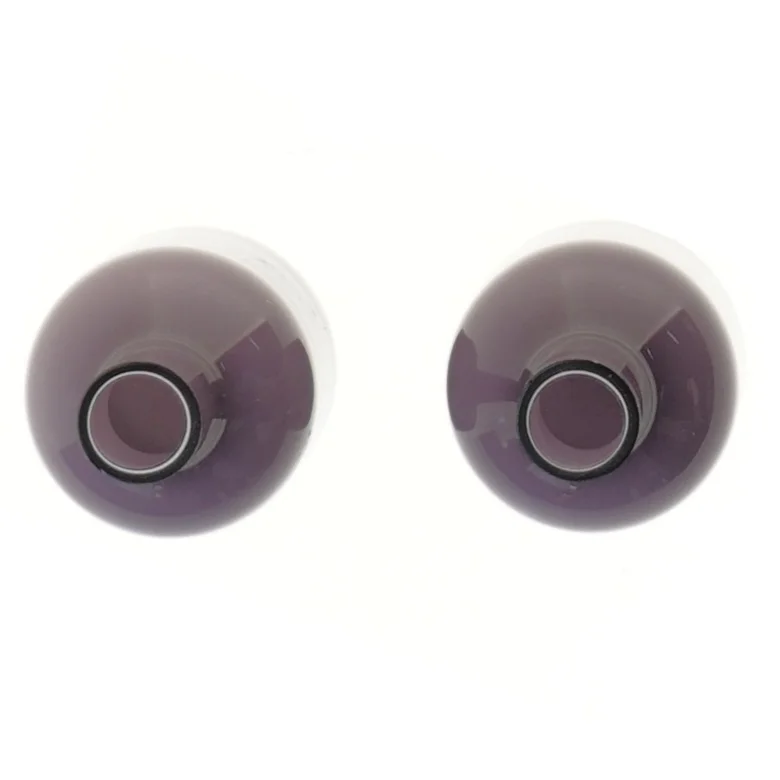 Par af lilla nye glasvaser (str. 11 cm)