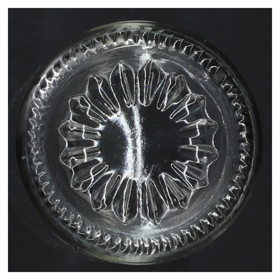 Glaskaraffel med prop (str. 24 cm)