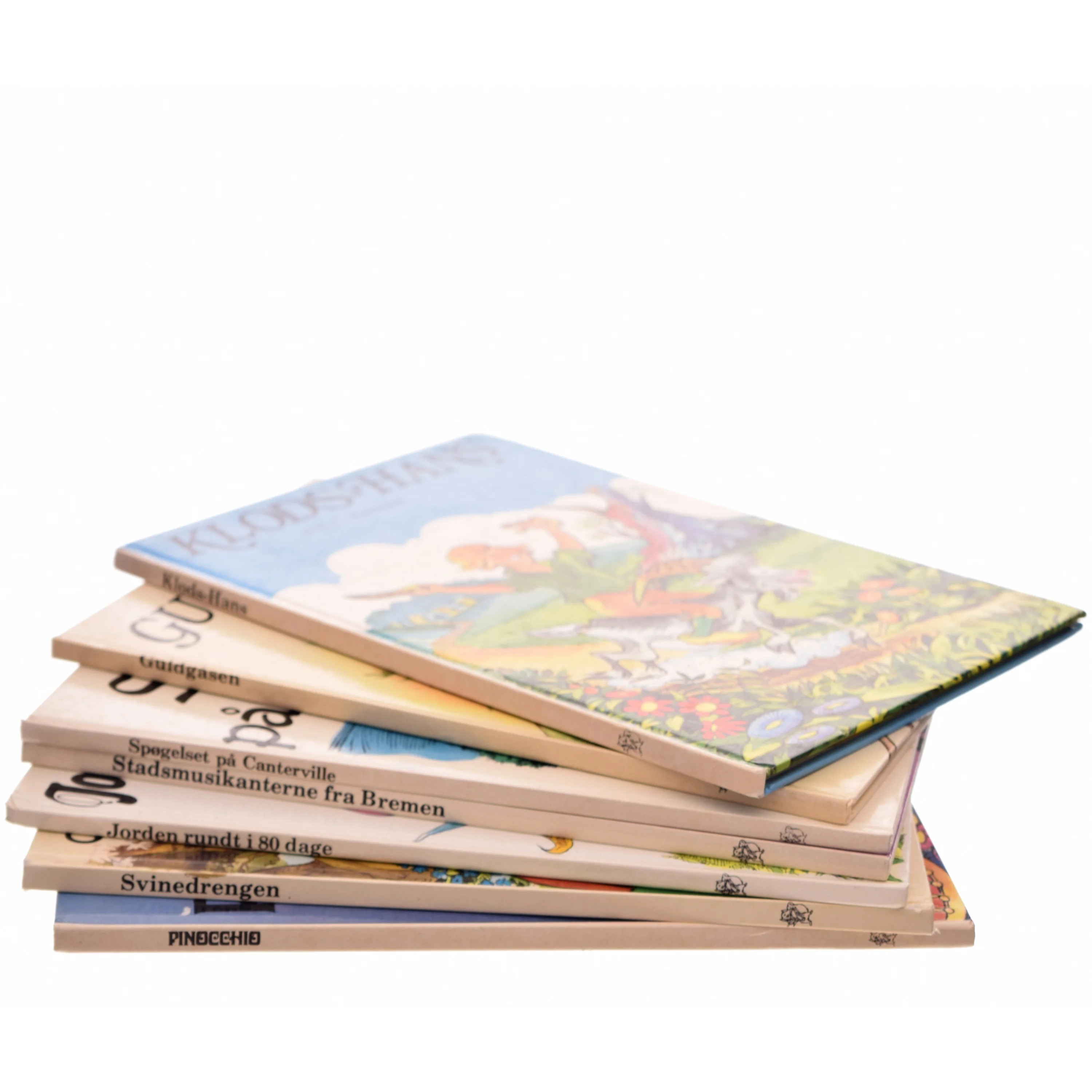 6 børnebøger bl. A. Klods-Hans af H.C. Andersen