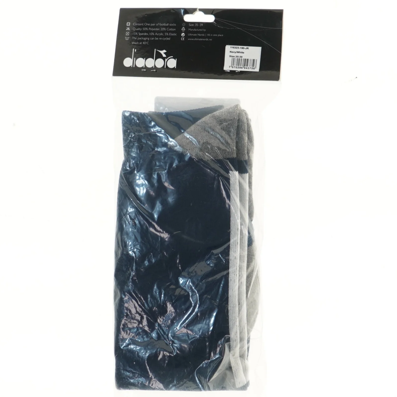 Nye fodboldstrømper fra Diadora (str. 35-39 )