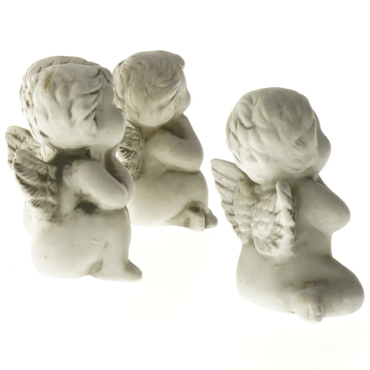 Dekorative englefigurer (str. 9 cm)