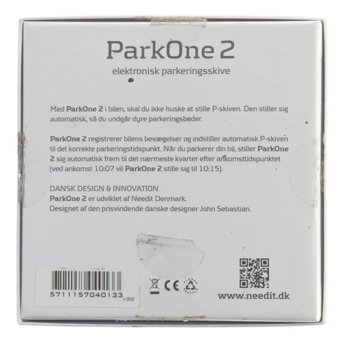 Elektronisk parkeringsskive ParkOne 2 fra ParkOne (str. Ø 10 cm)