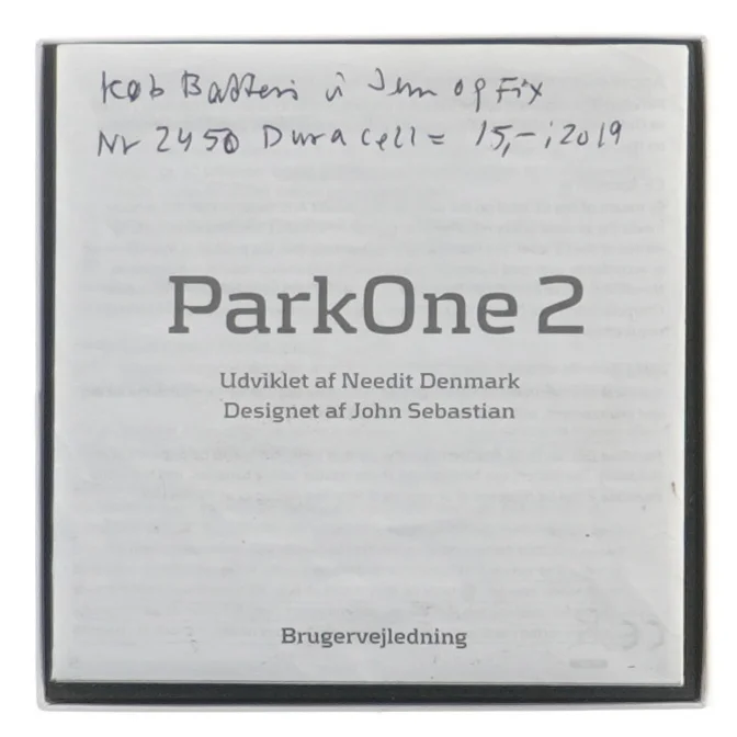 Elektronisk parkeringsskive ParkOne 2 fra ParkOne (str. Ø 10 cm)