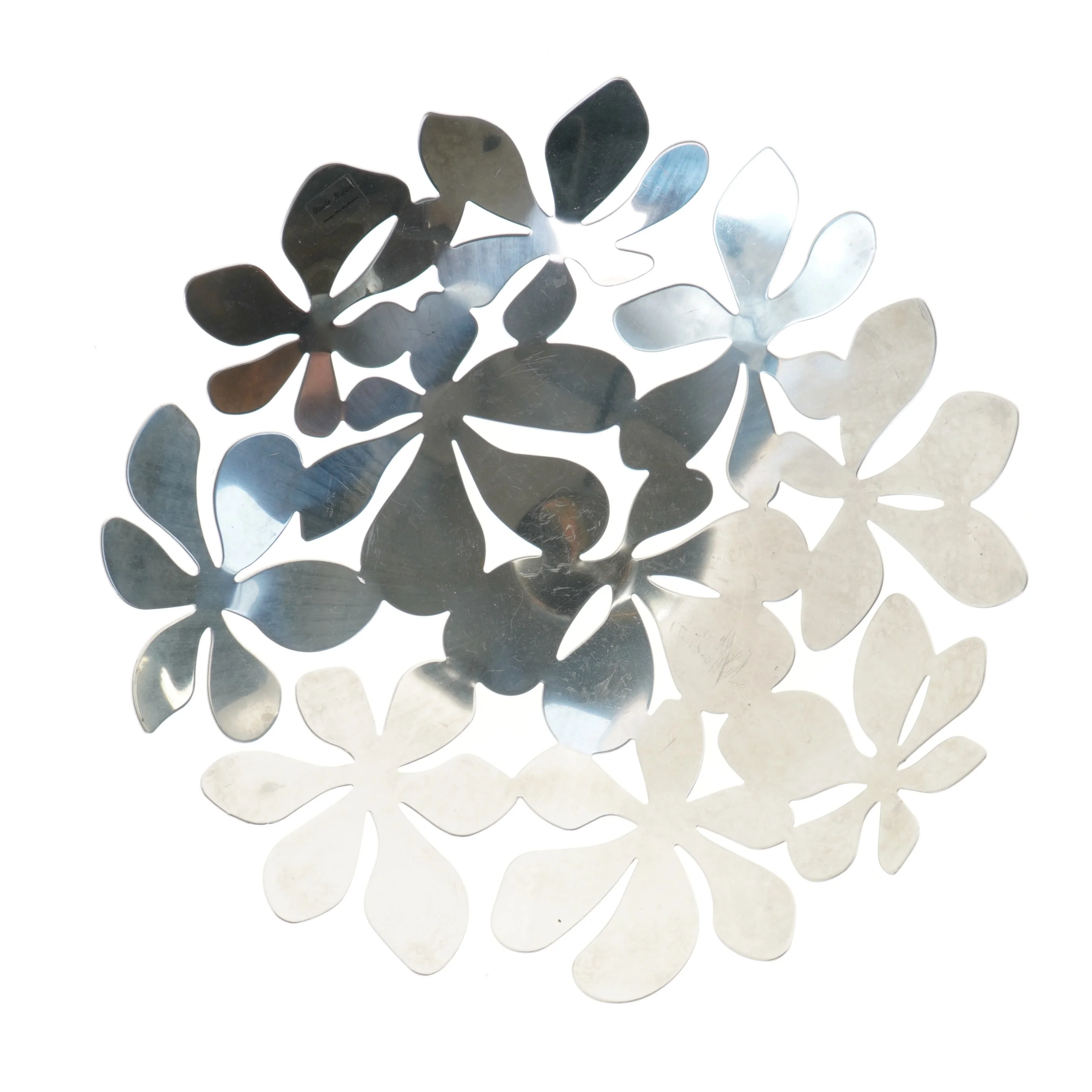 Metal frugtskål fra Monika Mulder (str. 42,5 cm)