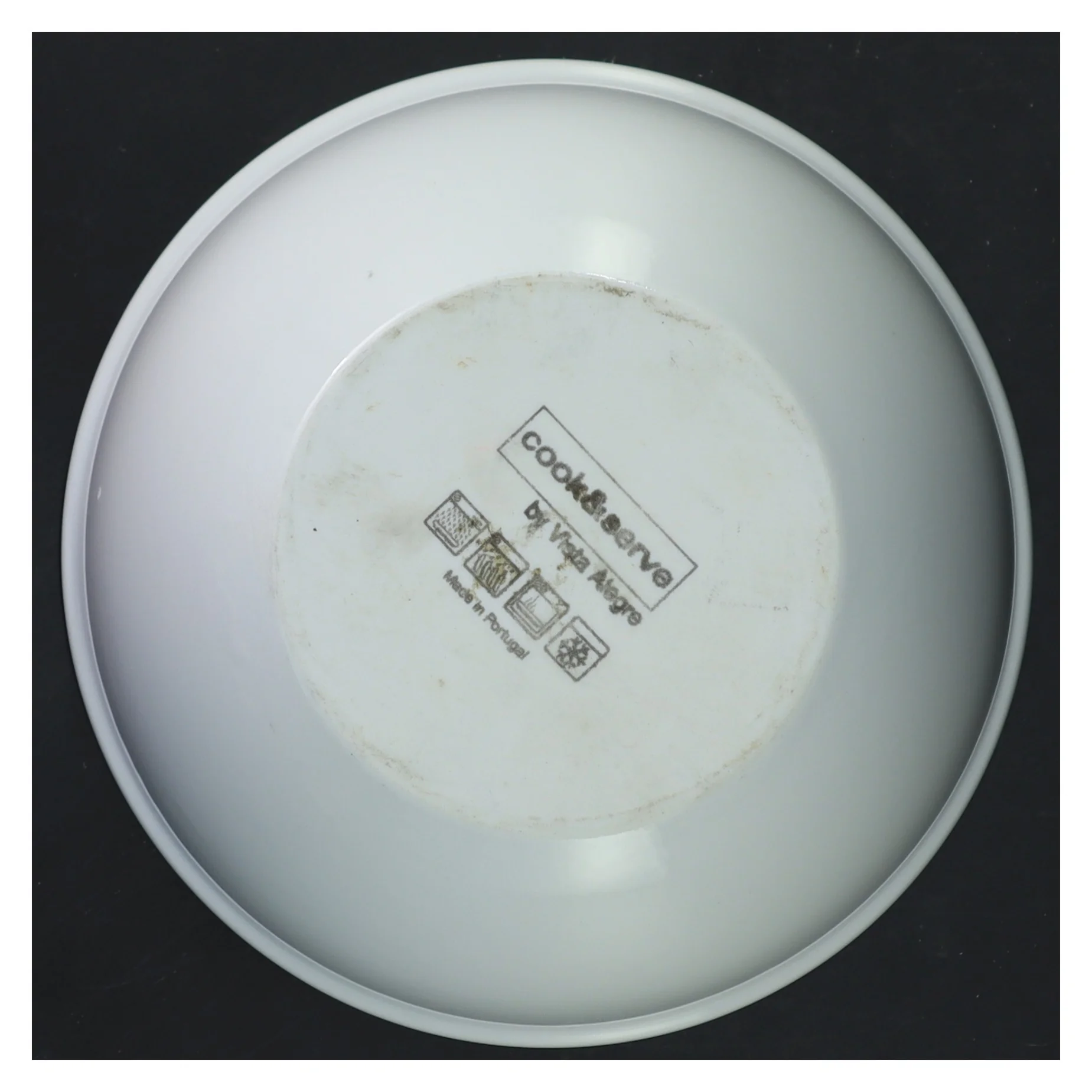 Hvid skål fra Vista Alegre fra Vista Alegre (str. 18x9 cm)