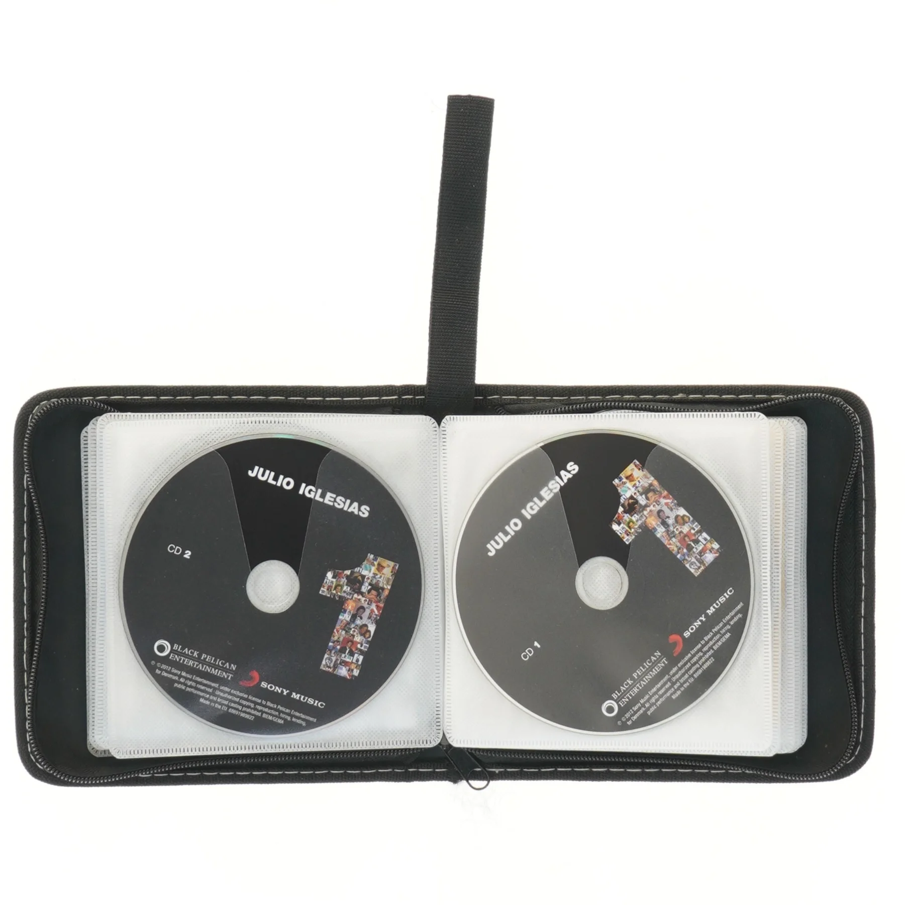 CD taske med 24 CD samling  fra CD Land (str. 16x16 cm)