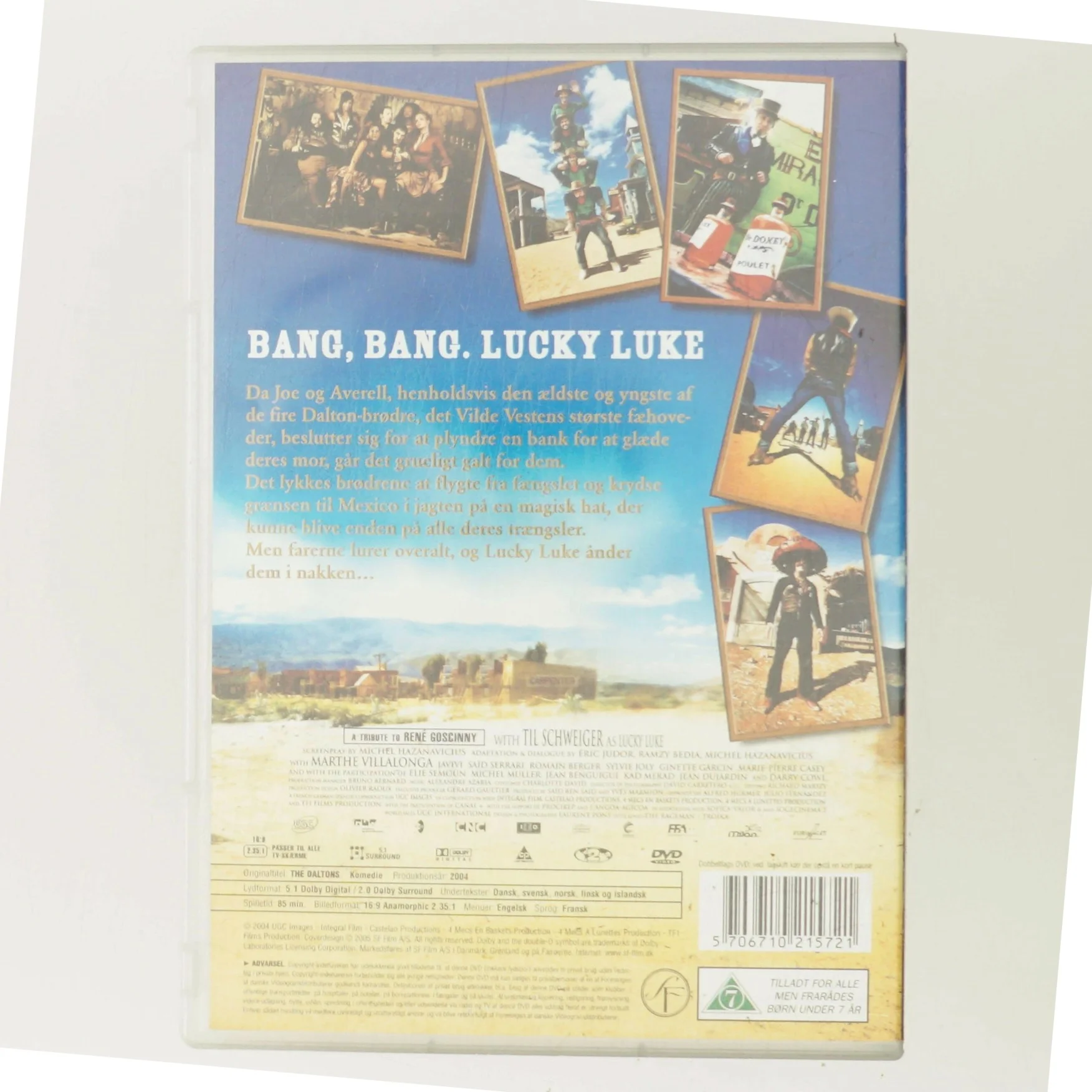 Dalton Brødrene med Eric (DVD)