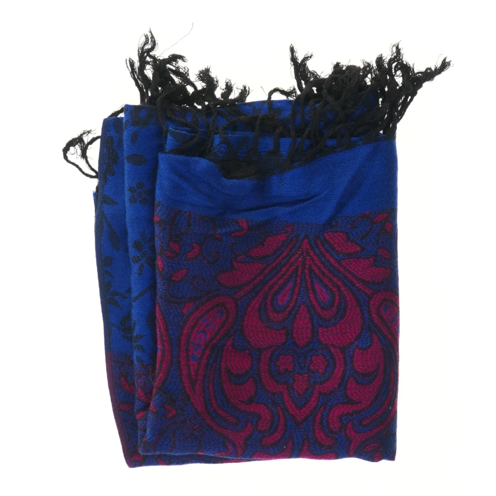 Nyt Vævet tørklæde med mønster (str. 70x180 cm)