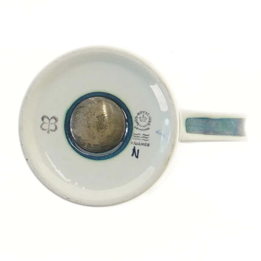 Vintage keramik kop fra Royal Copenhagen (str. Ø 10,5 cm længde 12 cm)