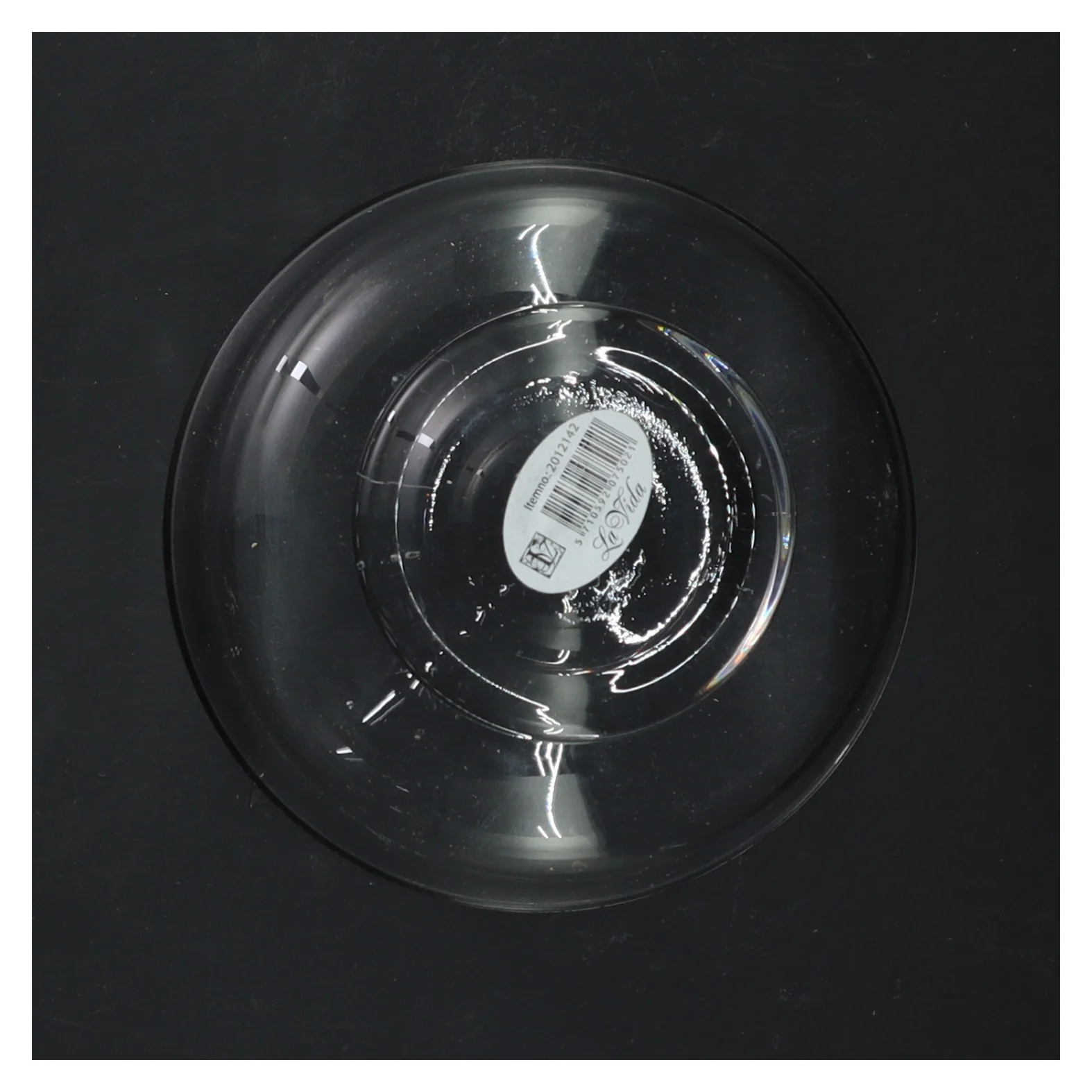 Glas skål fra La Vida (str. Ø 12,5 cm)