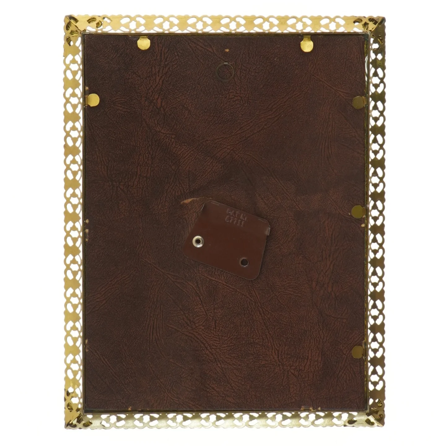 Dekorativ gammel billedramme (str. 27x21 cm)