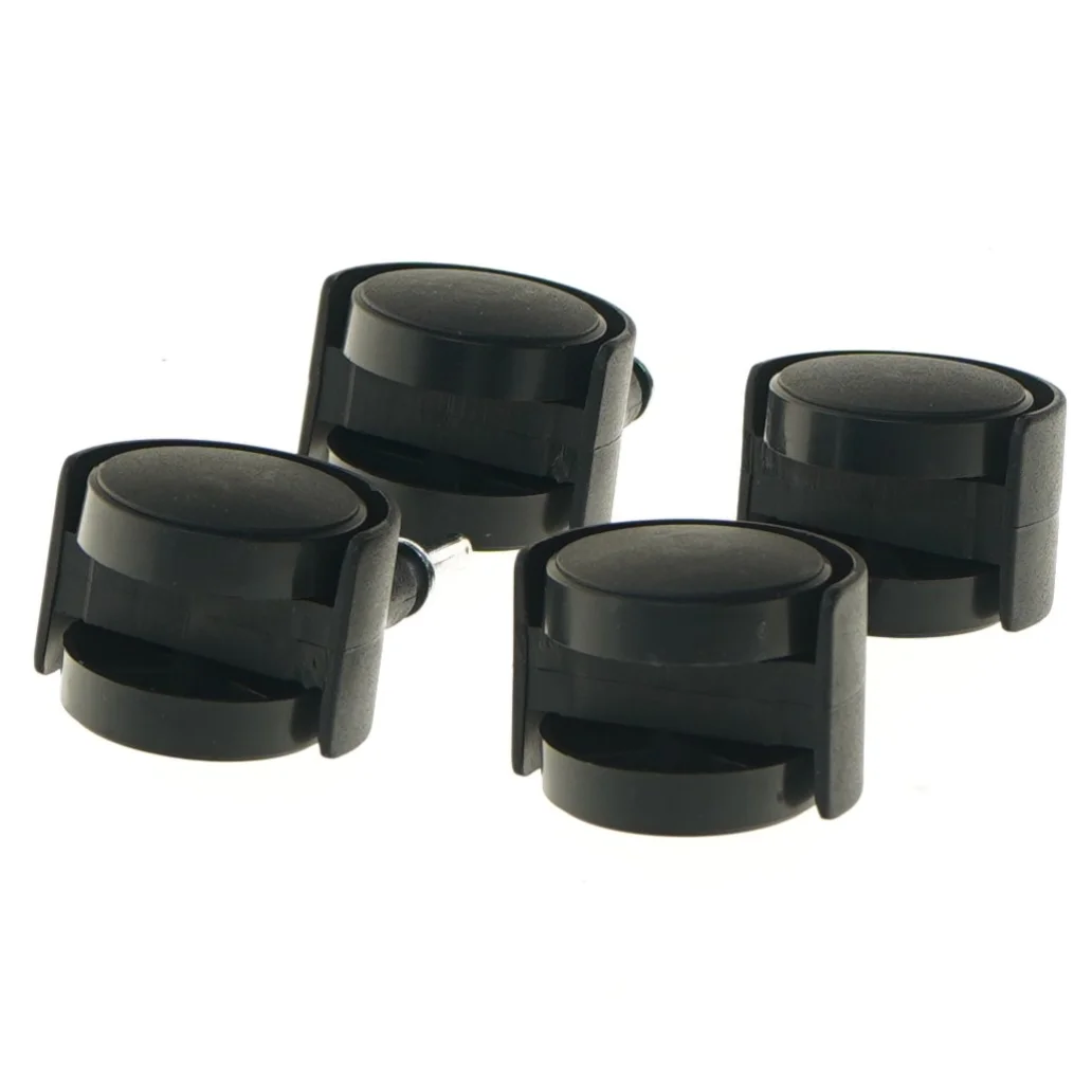 Møbelhjul sæt med 4 hjul (str. Ø 5 cm)