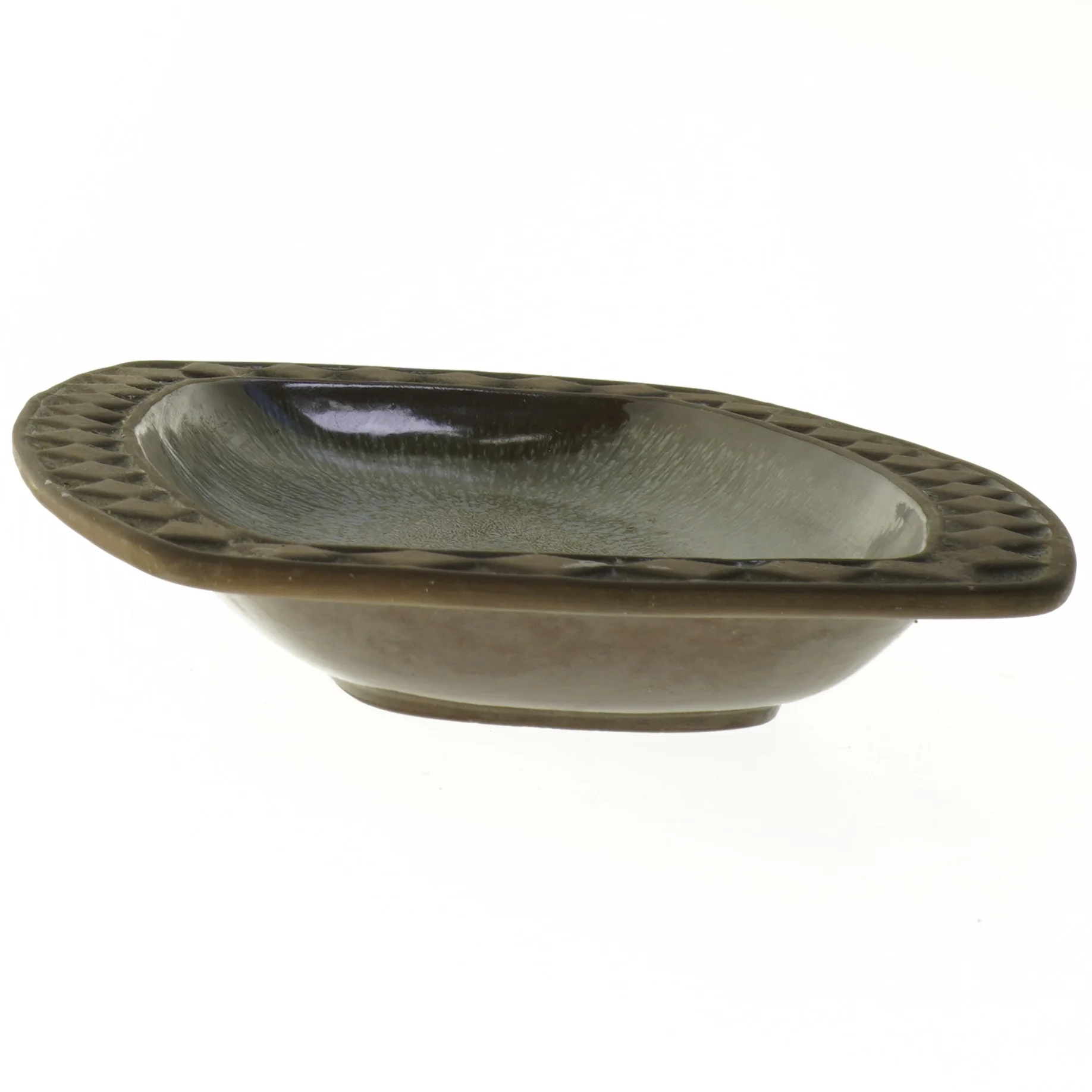 Rektangulært keramisk fad (str. 35x25 cm)