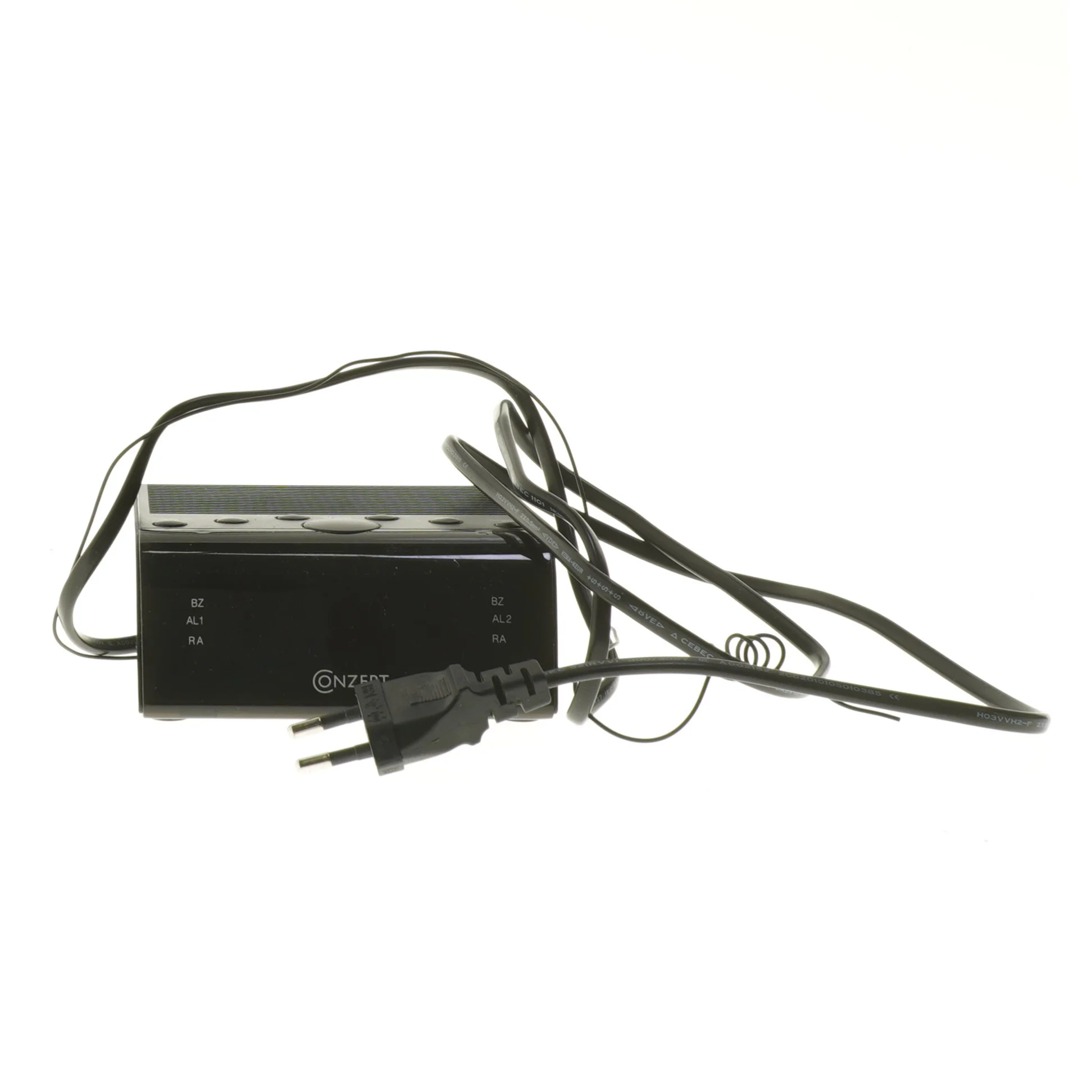 Alarm clock radio fra Conzept (str. 11x12,5 cm)