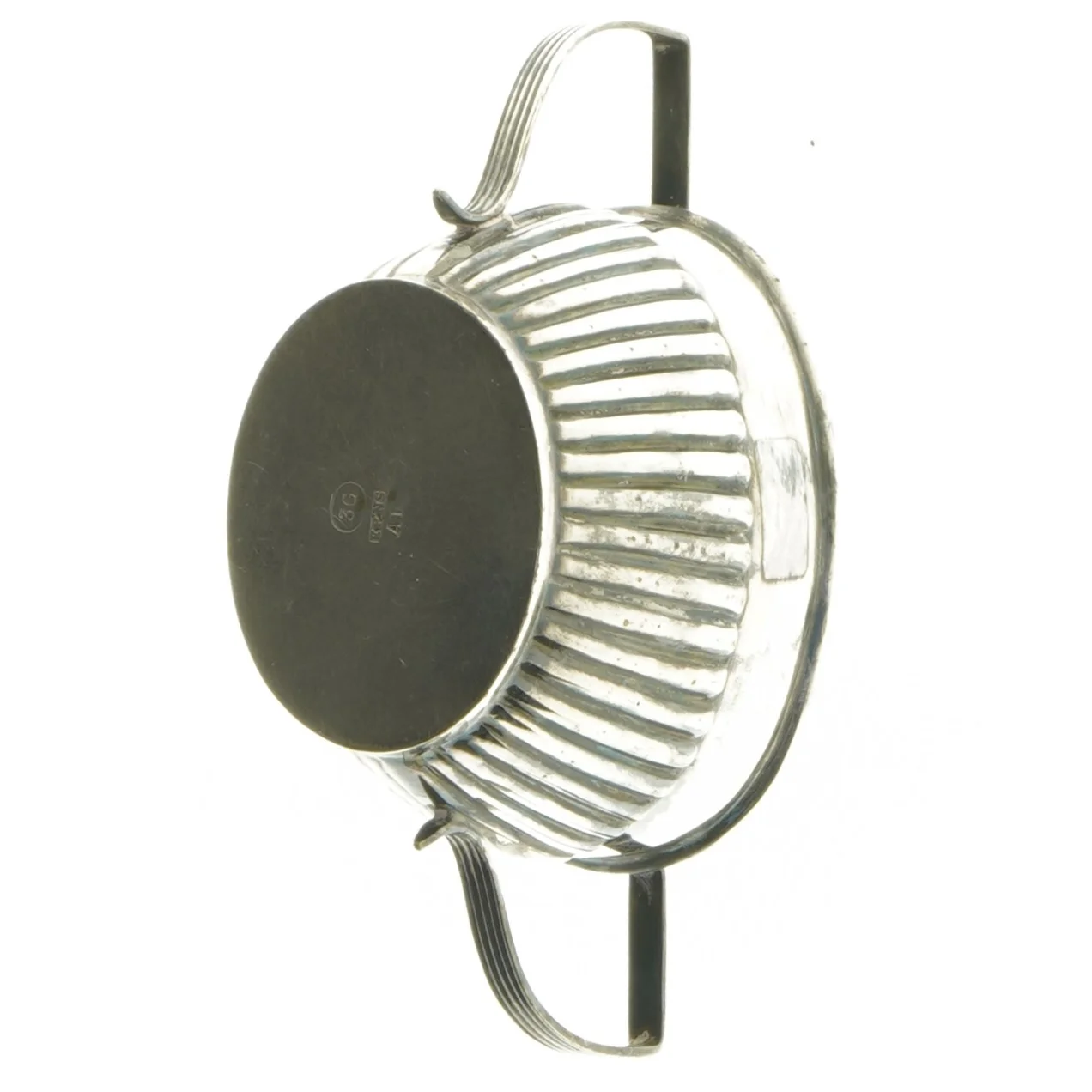  skål i sølvplet(str. 14x7x7 cm)