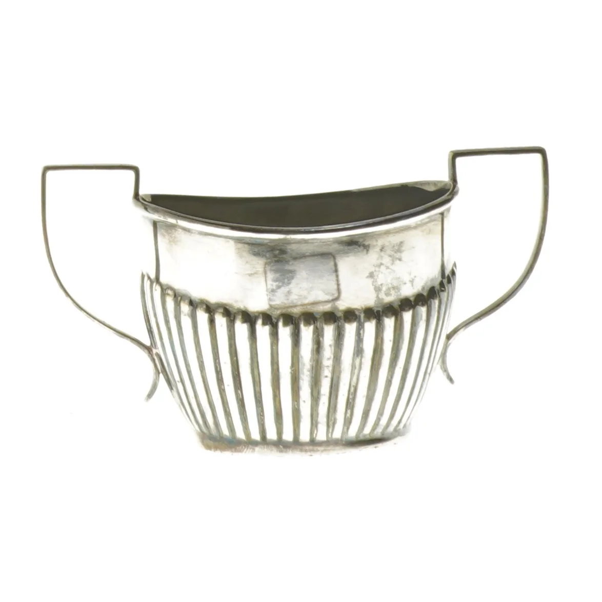  skål i sølvplet(str. 14x7x7 cm)