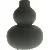 Ny Mat sort vase (str. 16 cm)