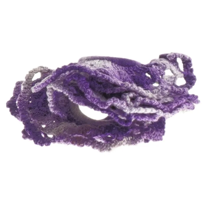 Hæklet lyskranse (str. 6,5 cm)