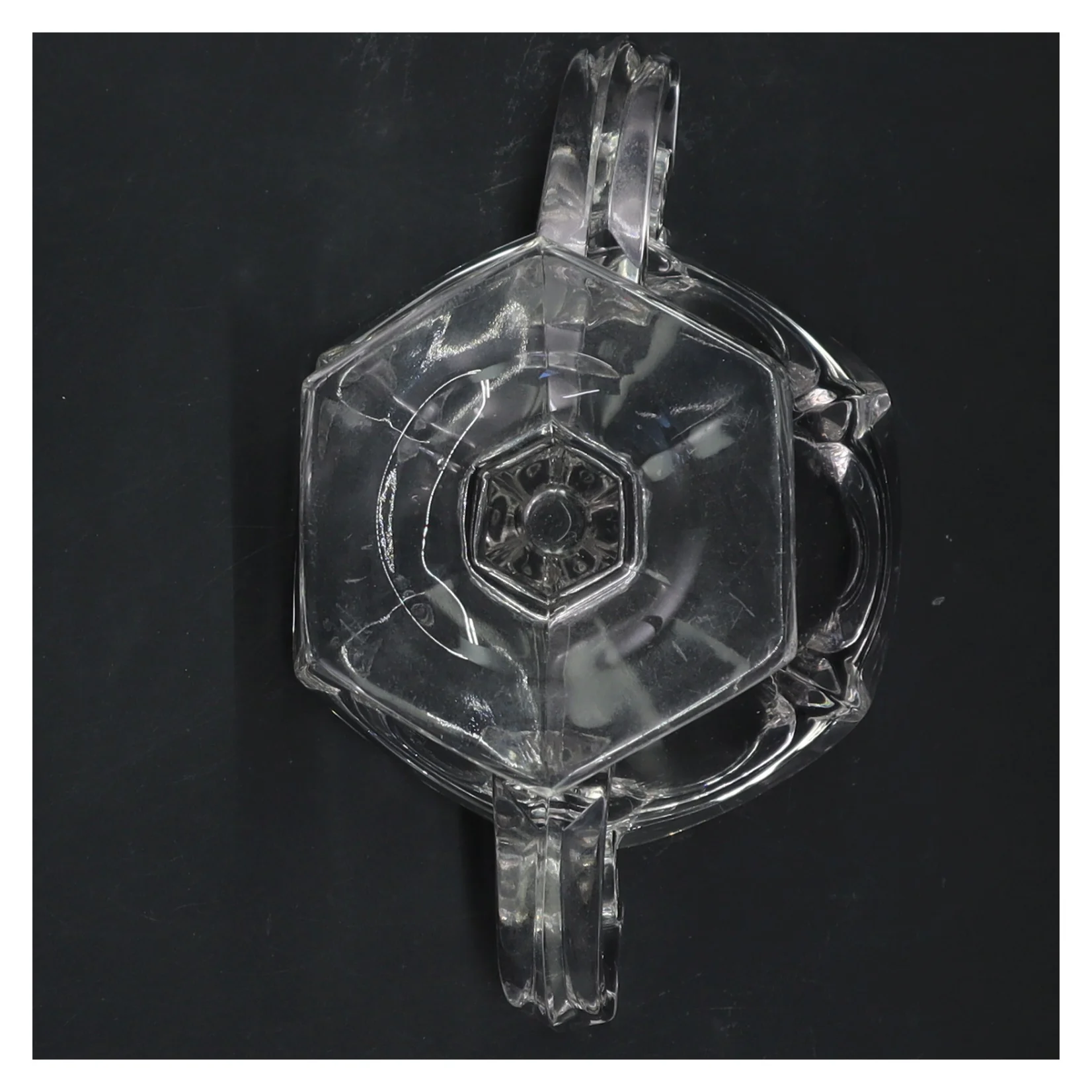 Glas skål (str. 17x10x9 cm)