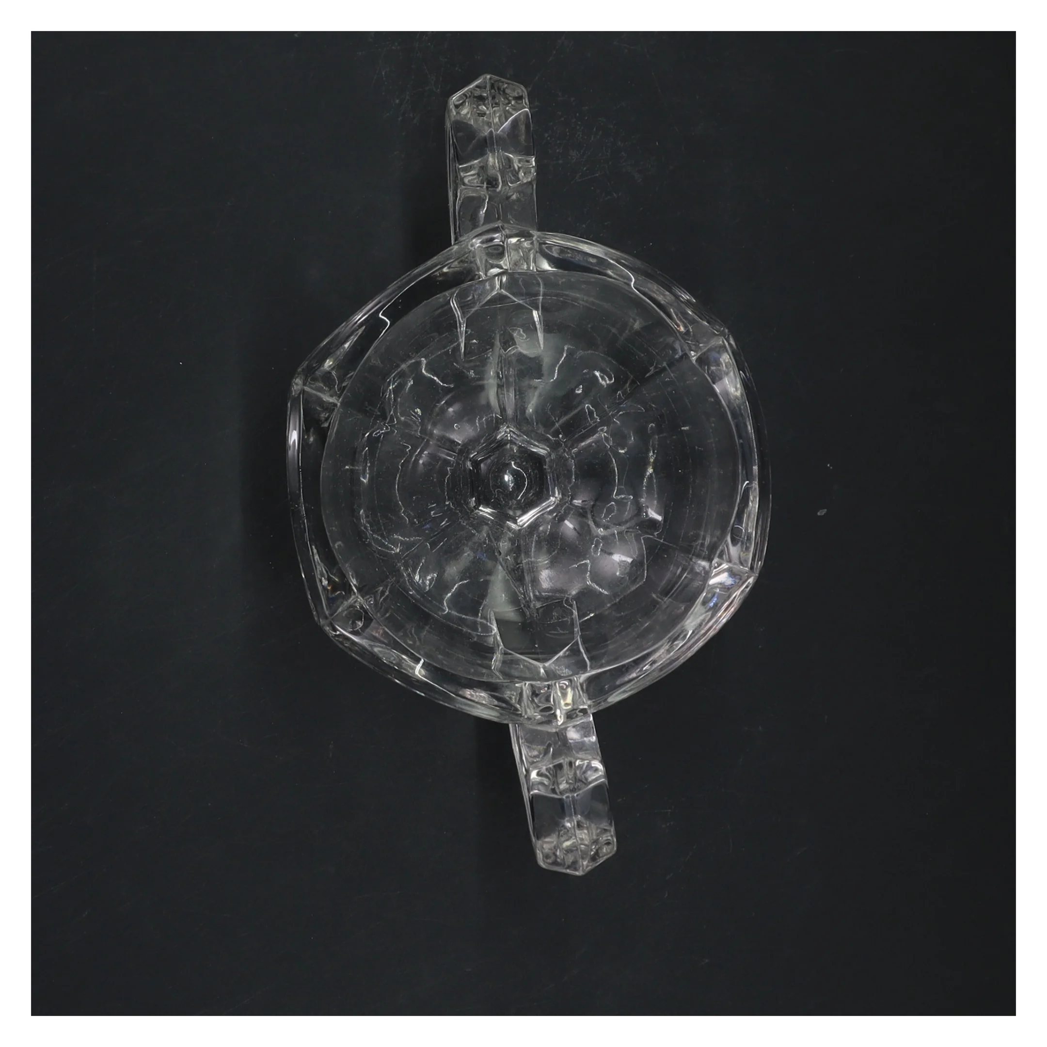 Glas skål (str. 17x10x9 cm)