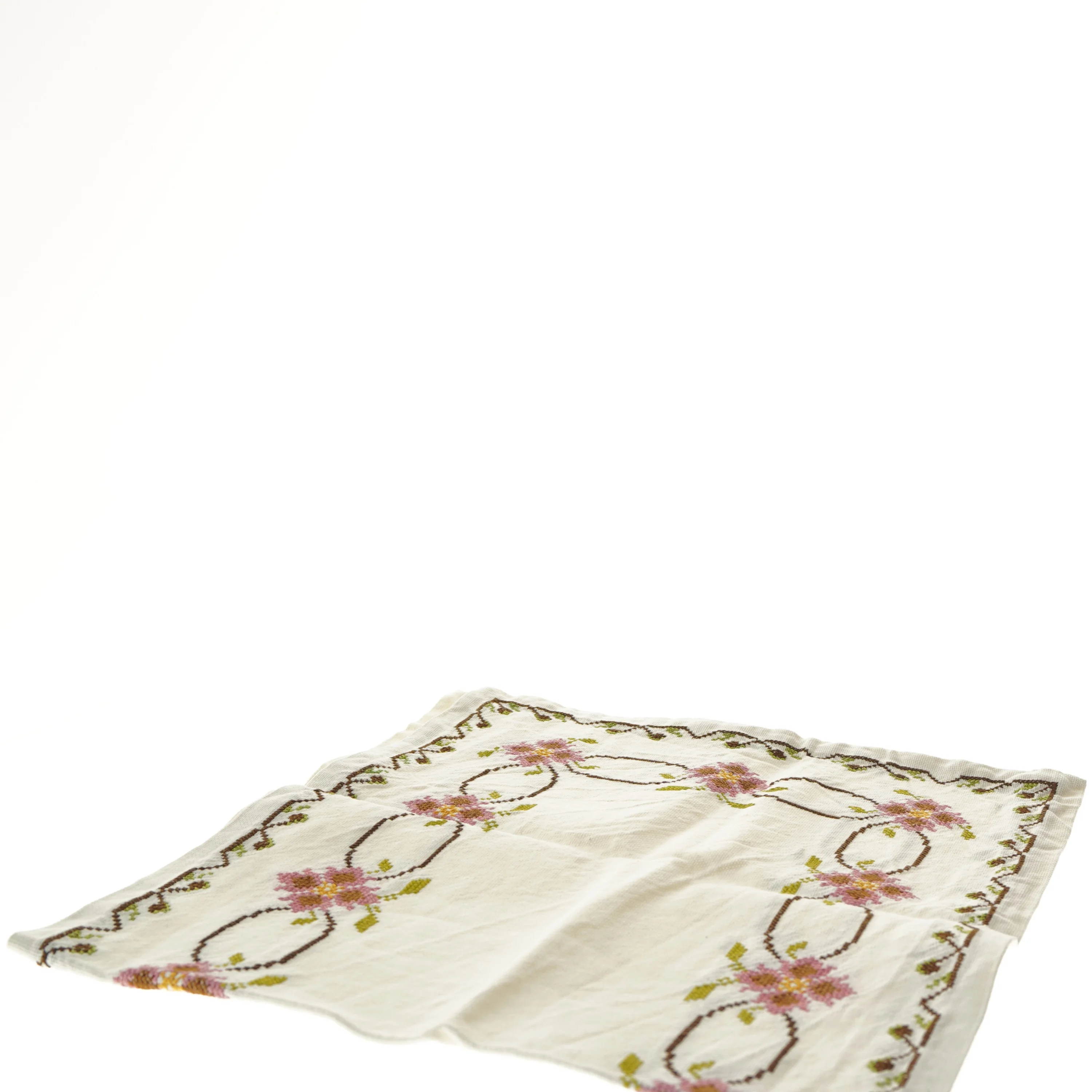 broderet dug/bordløber (str. 45x95 cm)