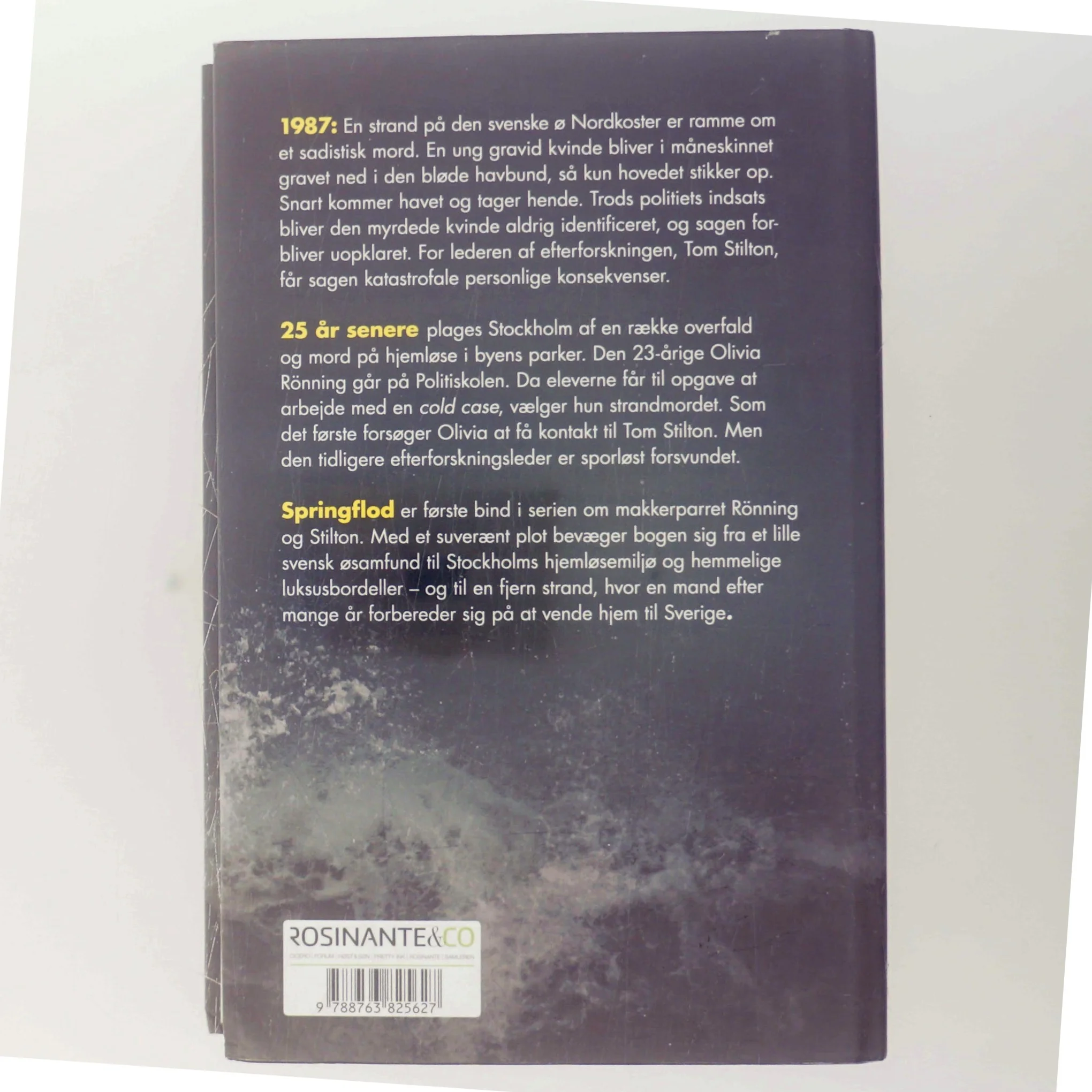 Springflod : krimi af Cilla Börjlind (Bog)