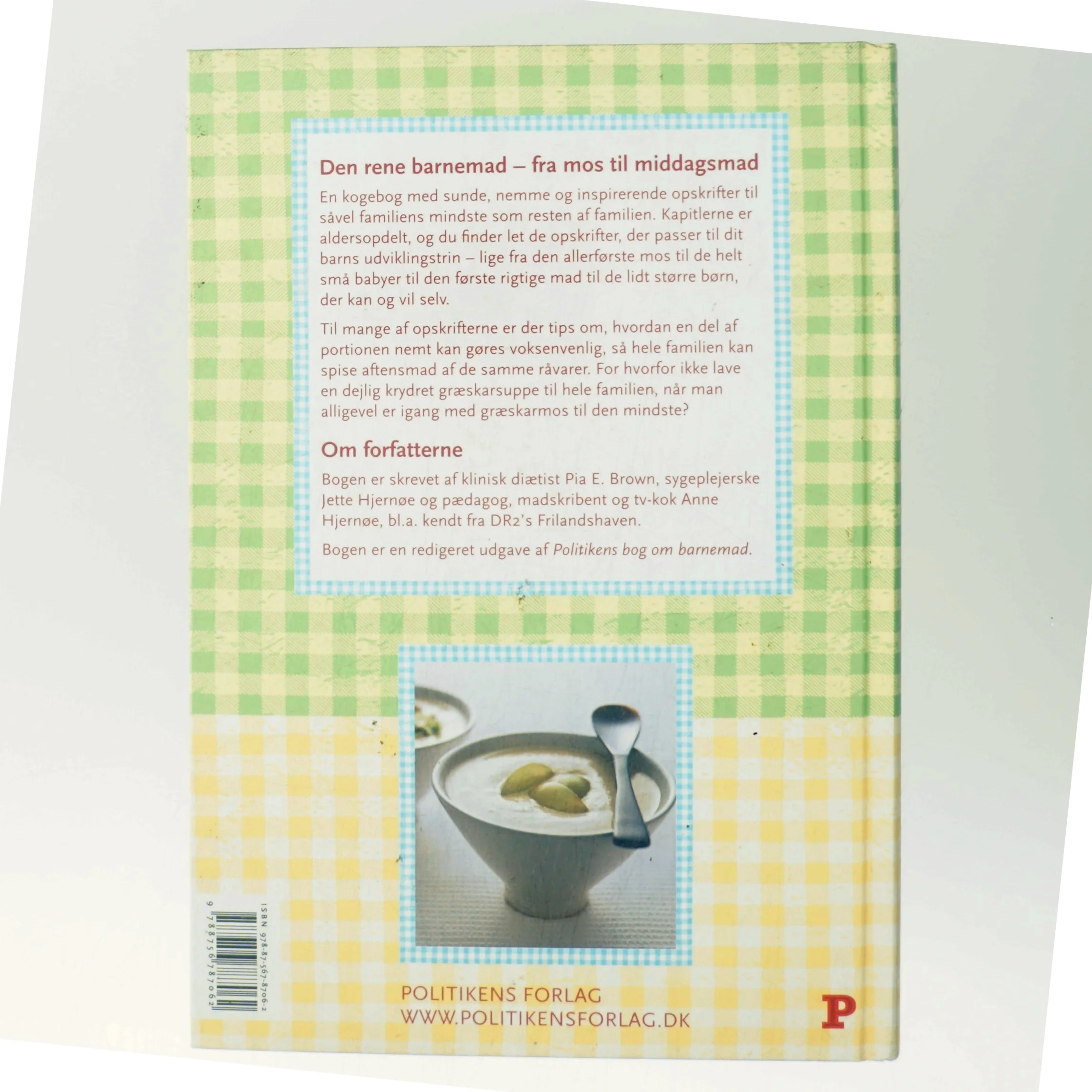 Den rene barnemad : fra mos til middagsmad (Bog)