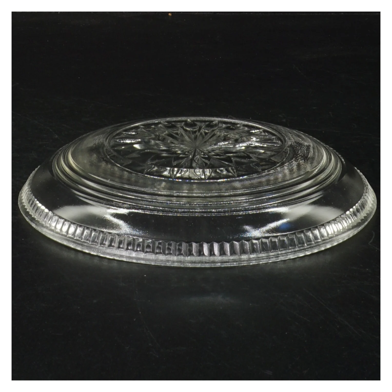 Glastallerken (str. 16 cm i diameter)