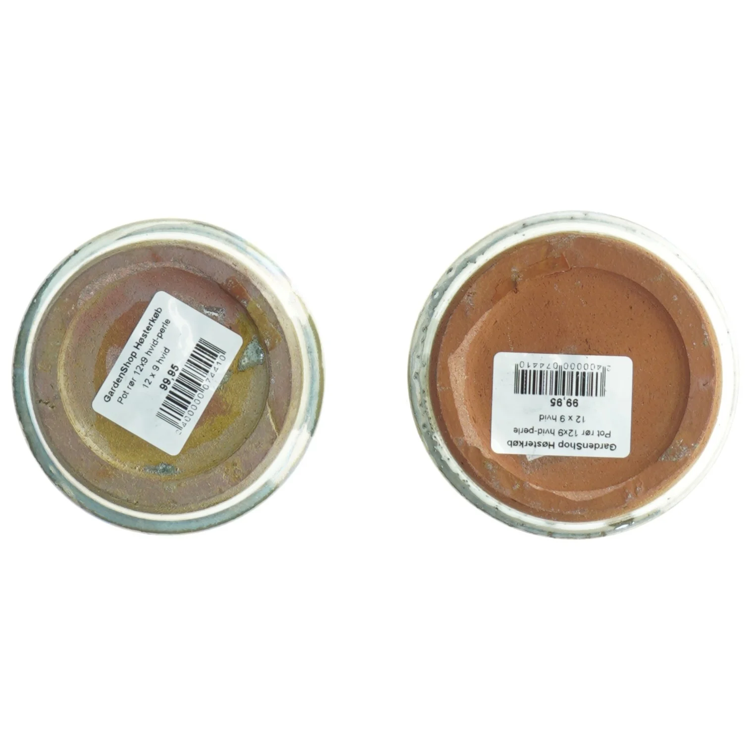 Glaserede keramikvaser (str. 12 x 9 cm)