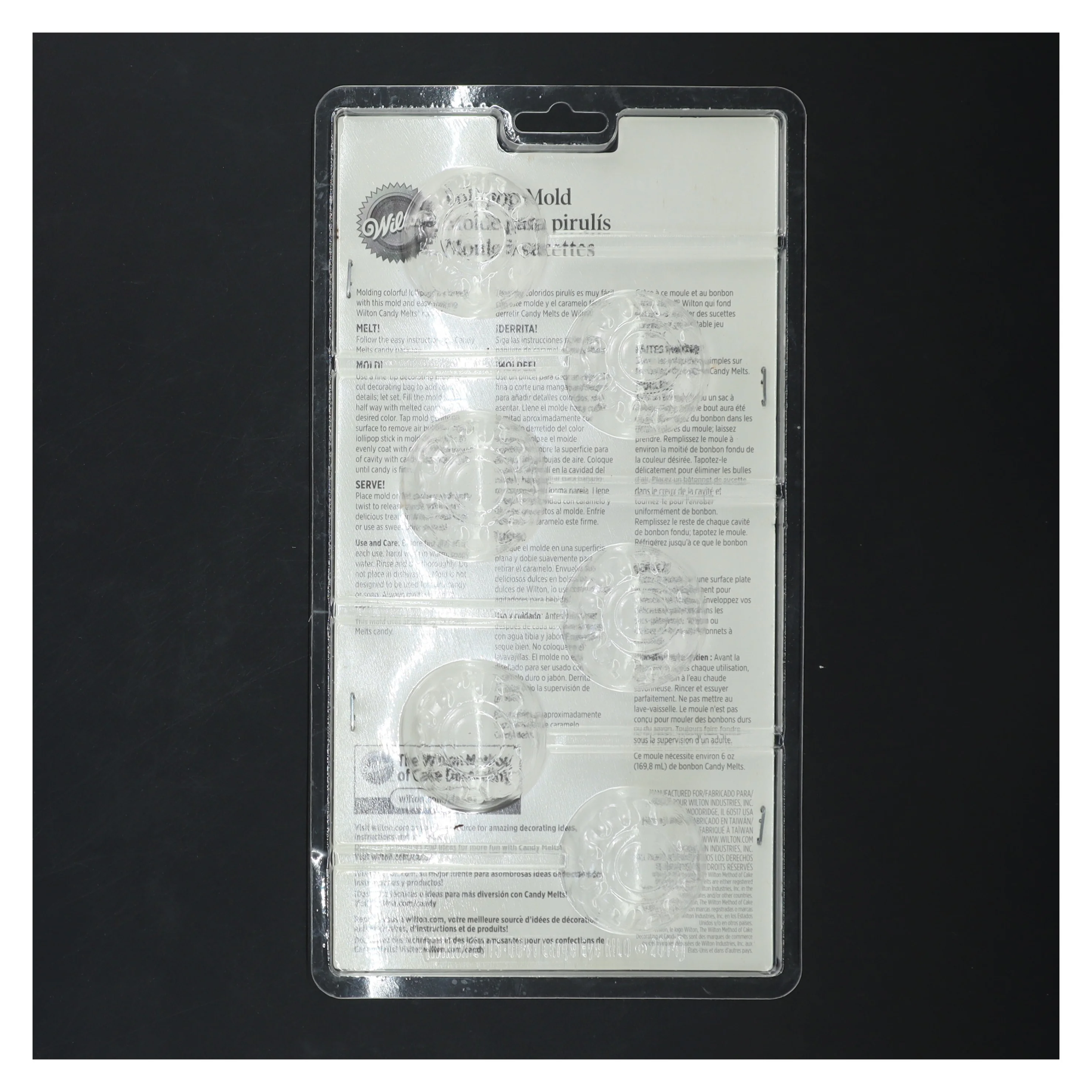 Slikkepindform med øjendesign fra Wilton