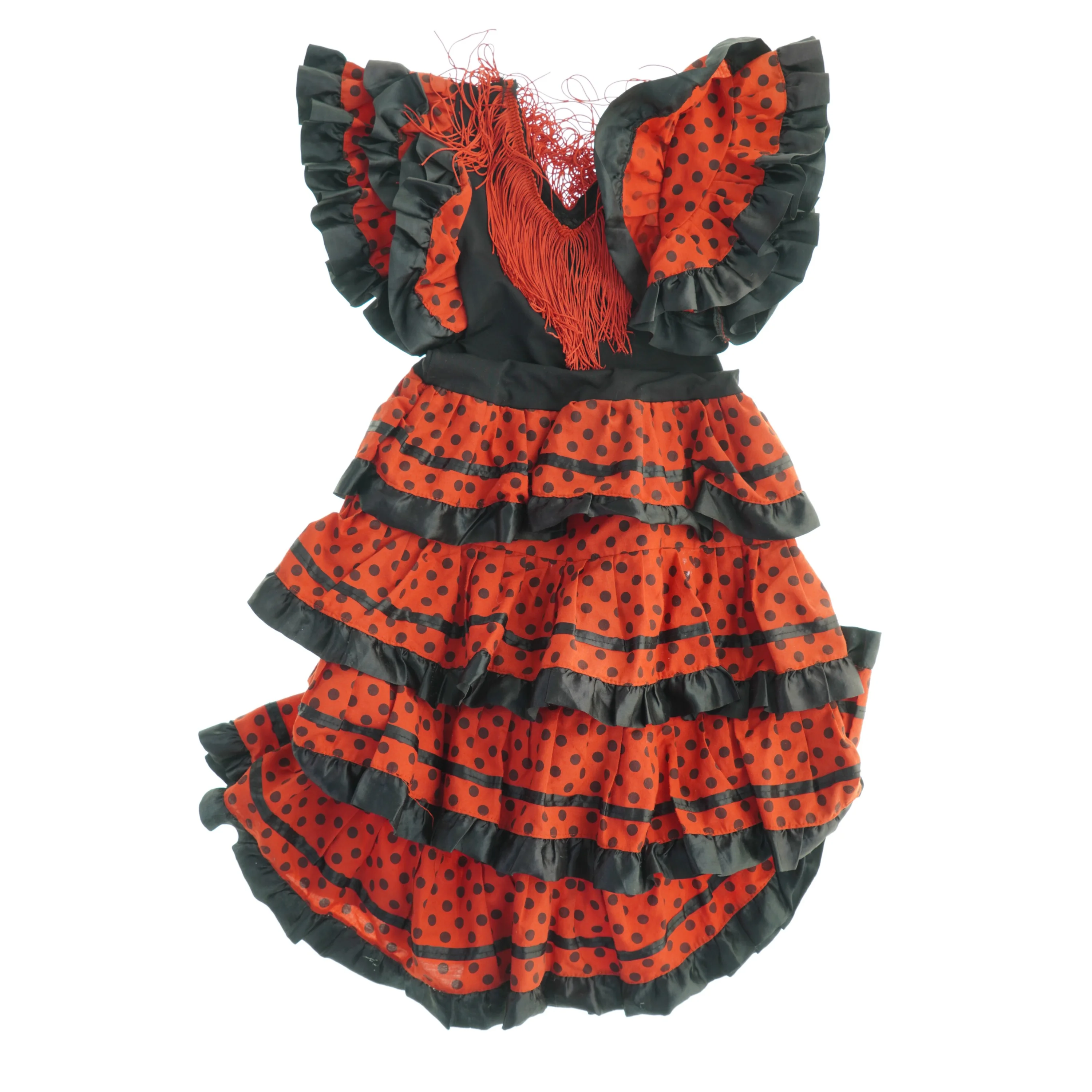 Flamencokjole til børn (str. 86 x 27 cm)